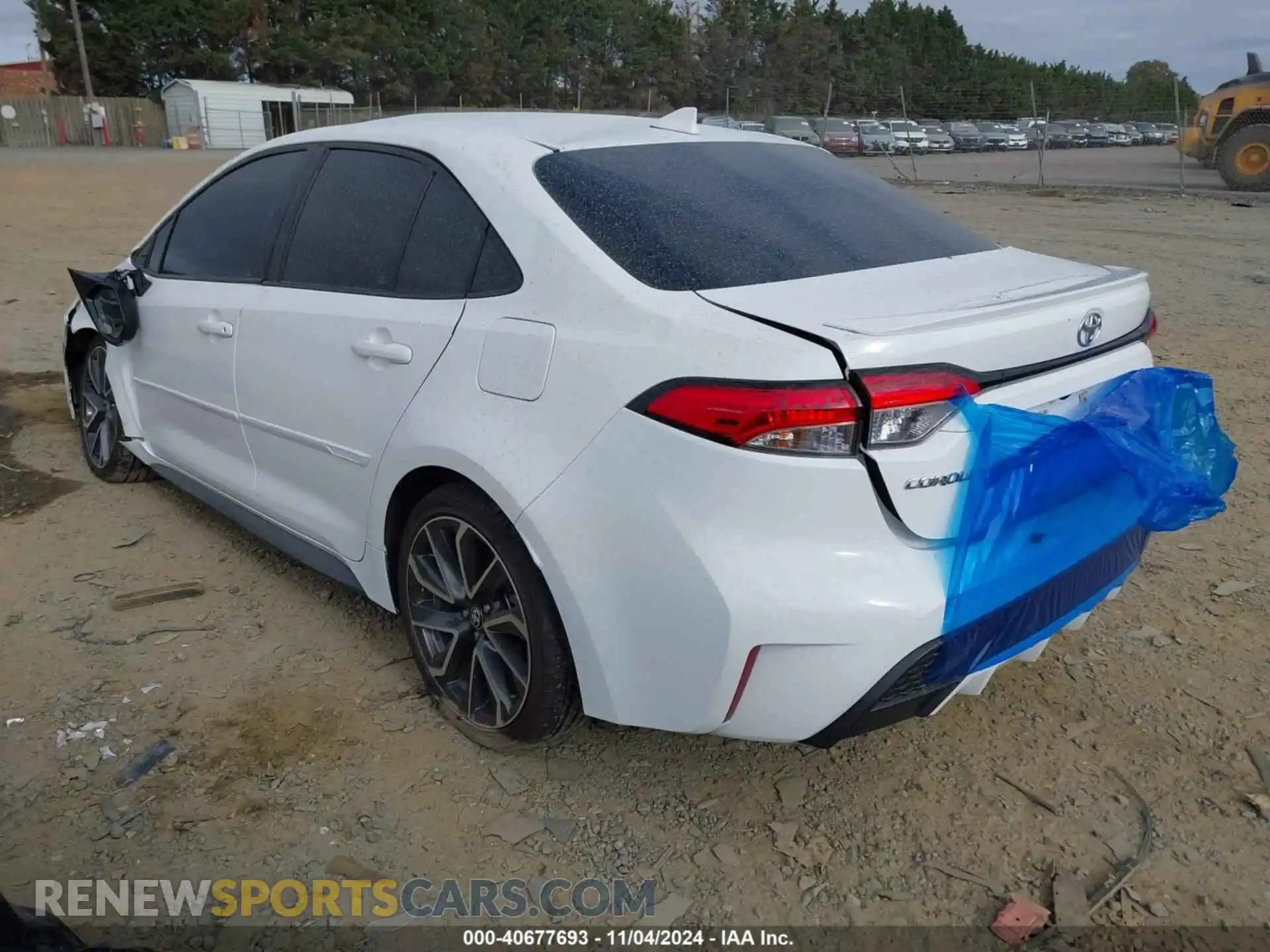 3 Photograph of a damaged car 5YFS4MCE1NP136372 TOYOTA COROLLA 2022