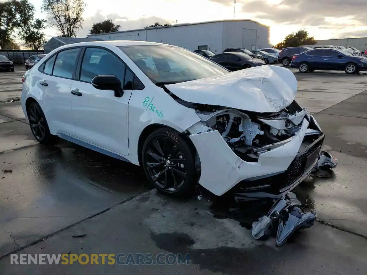 1 Photograph of a damaged car 5YFS4MCE2NP103106 TOYOTA COROLLA 2022