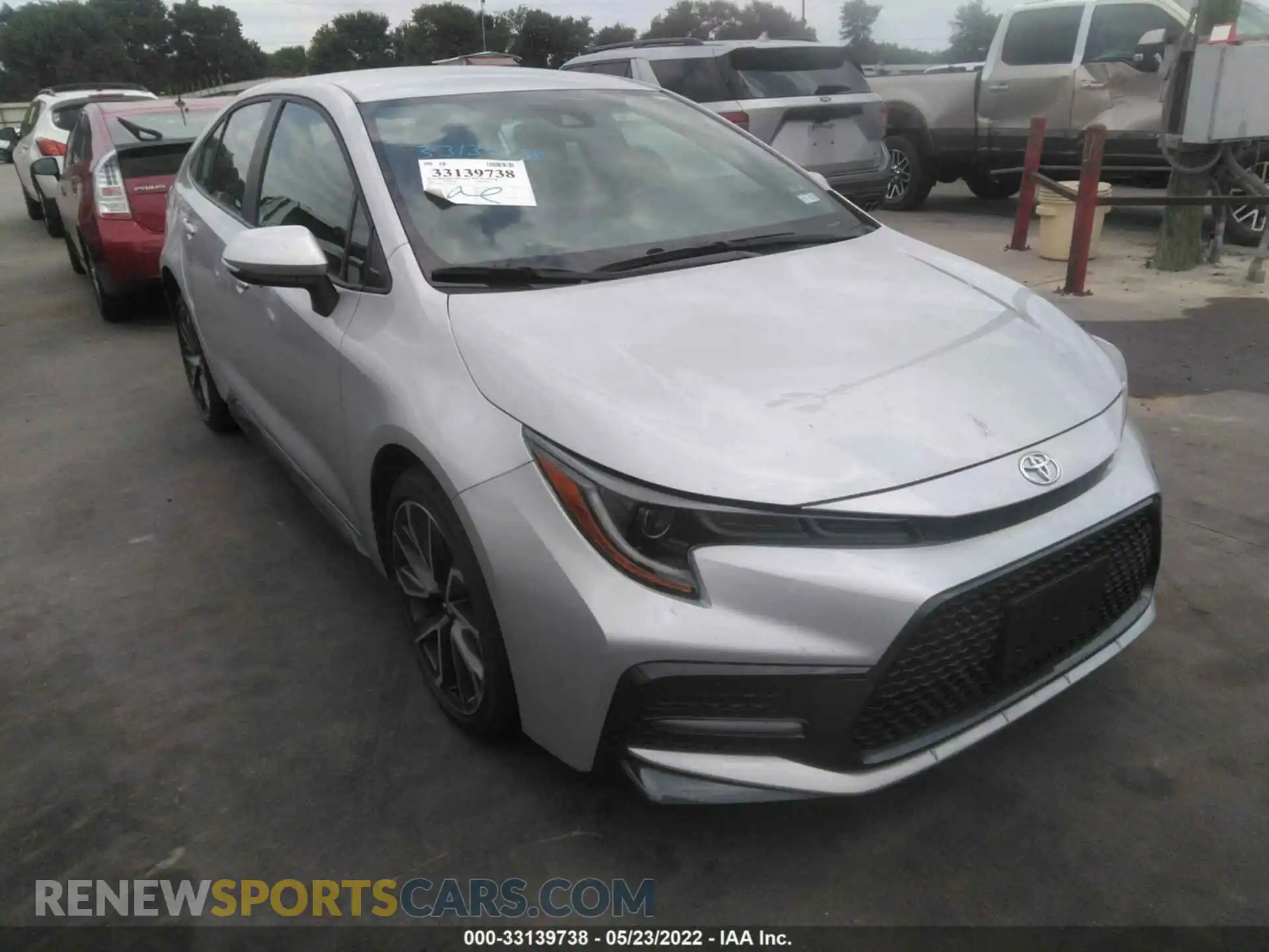 1 Photograph of a damaged car 5YFS4MCE2NP105907 TOYOTA COROLLA 2022
