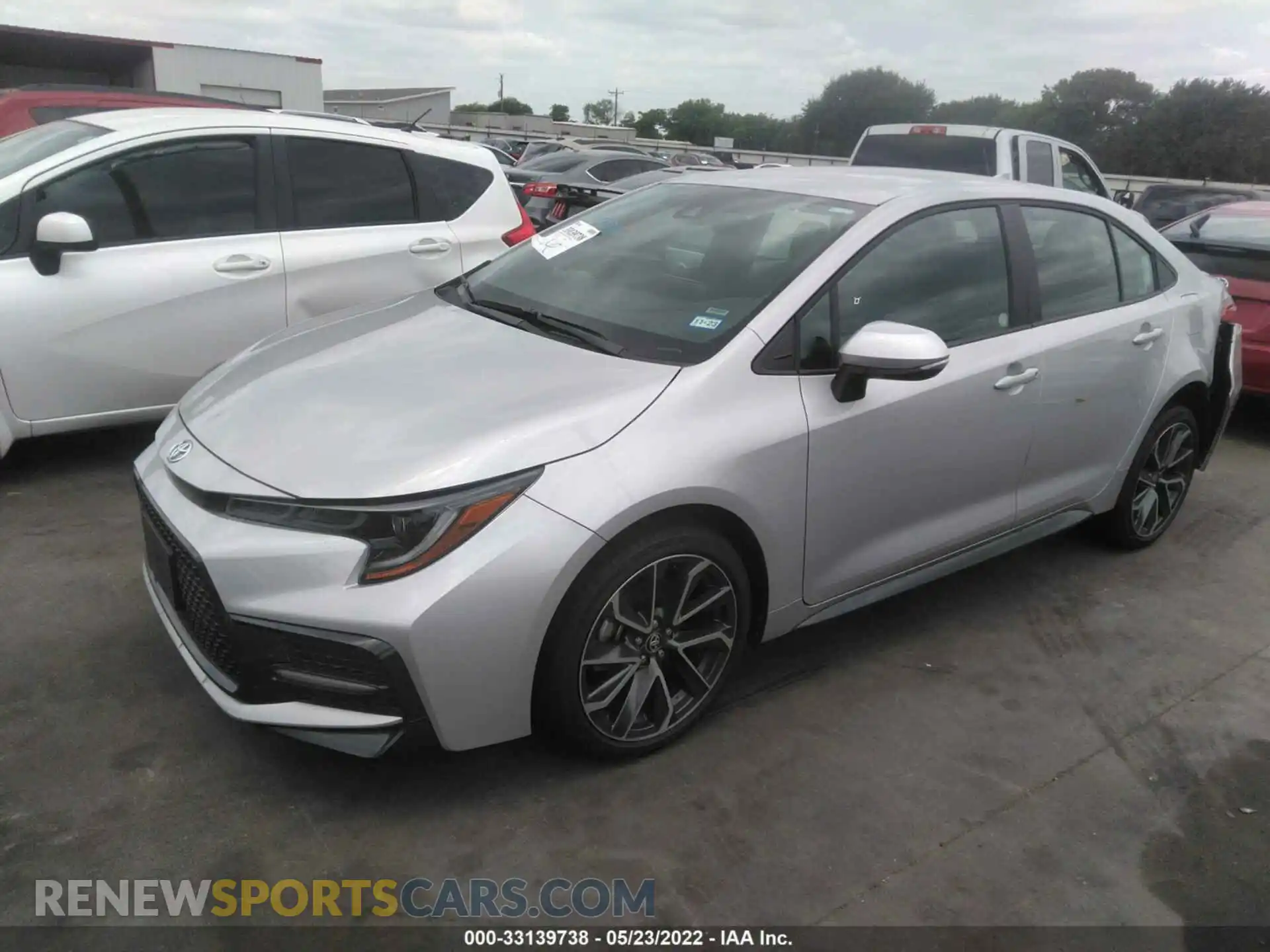 2 Photograph of a damaged car 5YFS4MCE2NP105907 TOYOTA COROLLA 2022