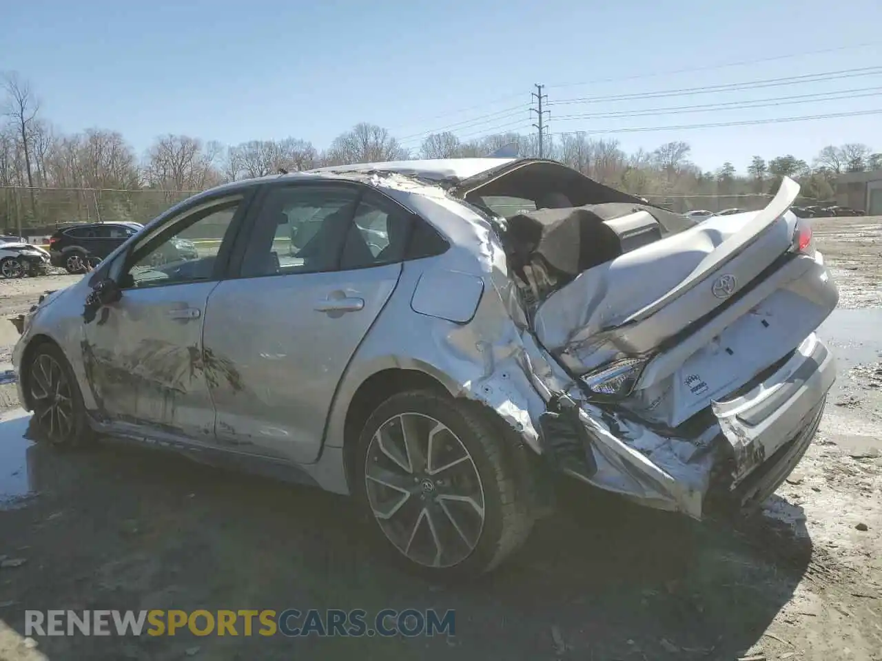 2 Photograph of a damaged car 5YFS4MCE2NP109522 TOYOTA COROLLA 2022