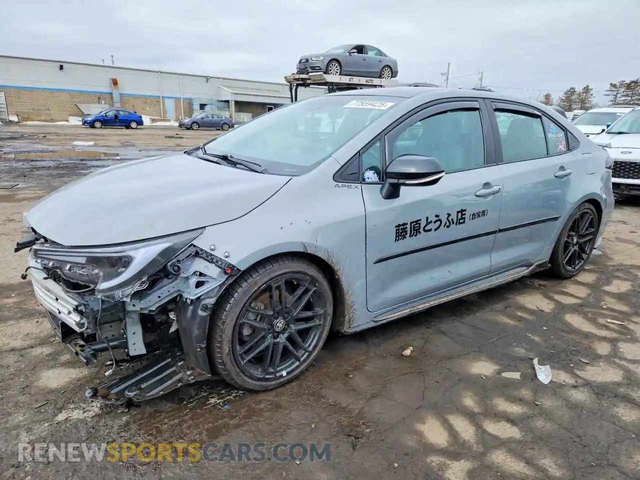 1 Photograph of a damaged car 5YFS4MCE2NP116731 TOYOTA COROLLA 2022