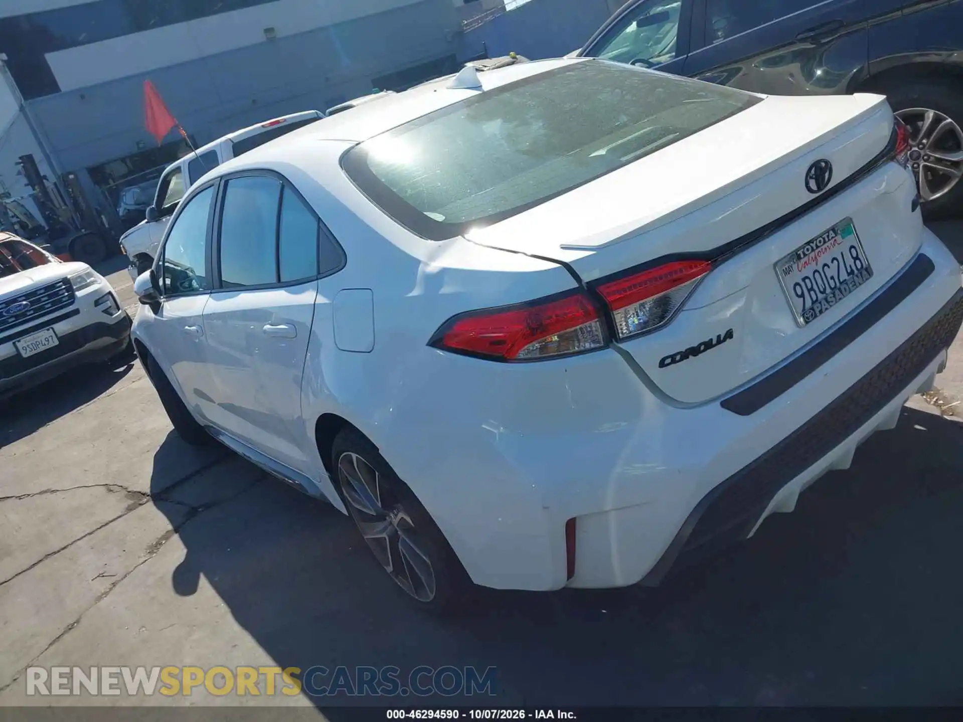 3 Photograph of a damaged car 5YFS4MCE2NP116938 TOYOTA COROLLA 2022