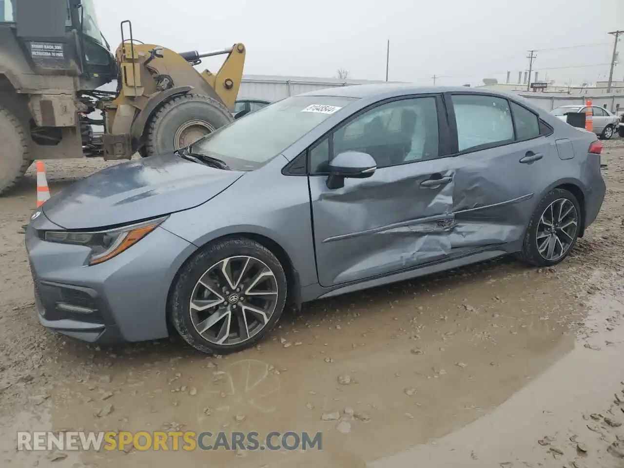 1 Photograph of a damaged car 5YFS4MCE2NP118687 TOYOTA COROLLA 2022