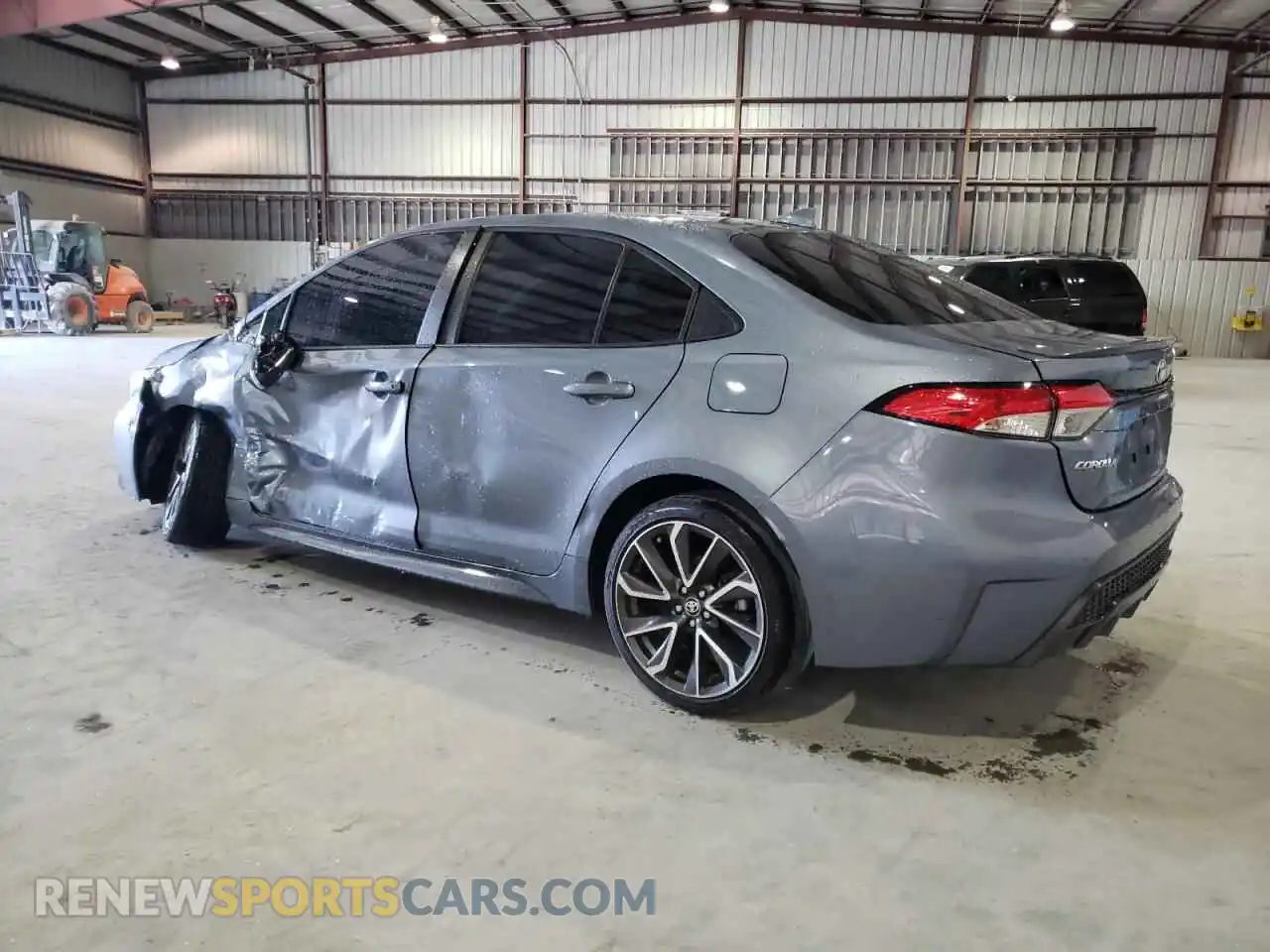 2 fotografías del automóvil dañado 5YFS4MCE2NP121962 TOYOTA COROLLA 2022