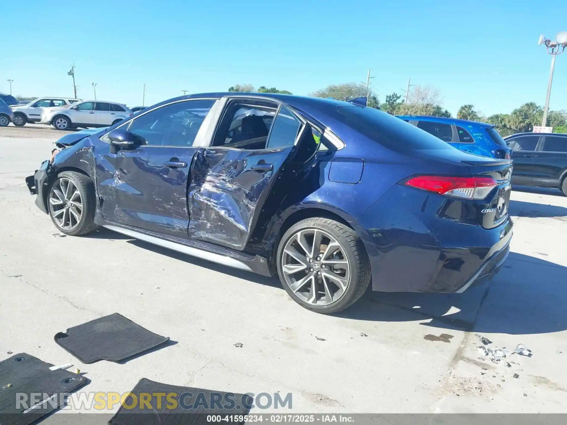 3 Photograph of a damaged car 5YFS4MCE2NP123629 TOYOTA COROLLA 2022