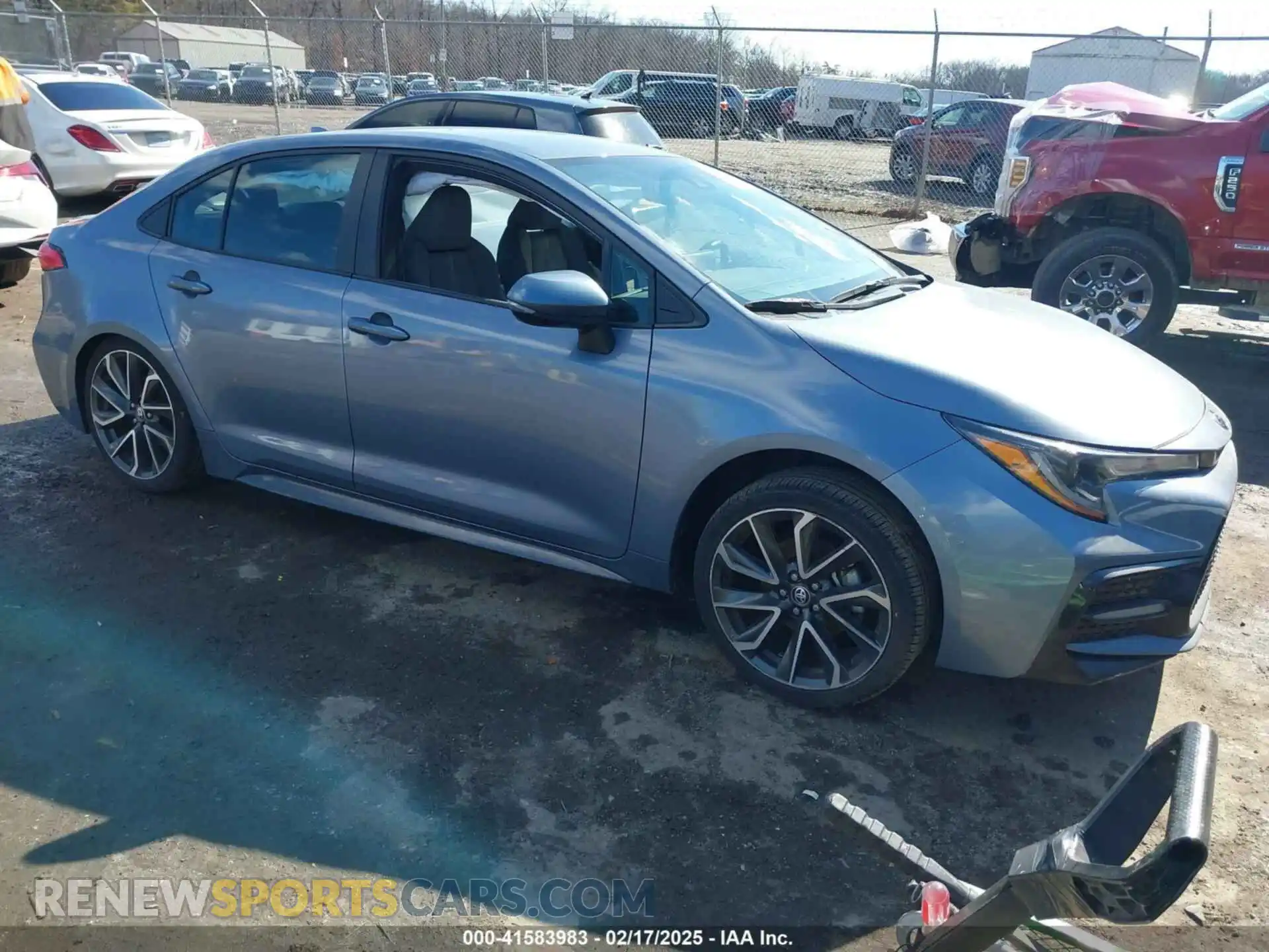 1 Photograph of a damaged car 5YFS4MCE2NP133089 TOYOTA COROLLA 2022
