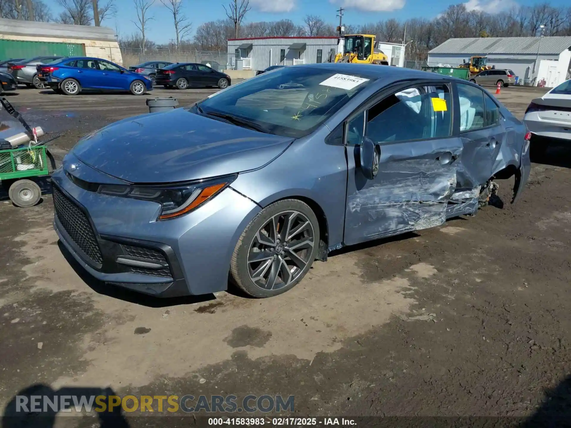 2 Photograph of a damaged car 5YFS4MCE2NP133089 TOYOTA COROLLA 2022