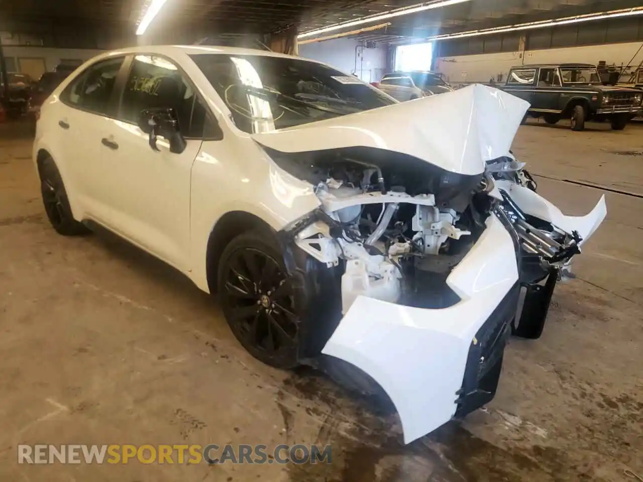 1 Photograph of a damaged car 5YFS4MCE3NP101686 TOYOTA COROLLA 2022