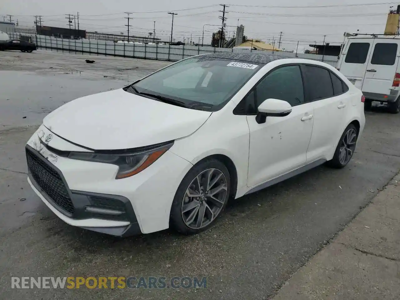 1 Photograph of a damaged car 5YFS4MCE3NP102093 TOYOTA COROLLA 2022
