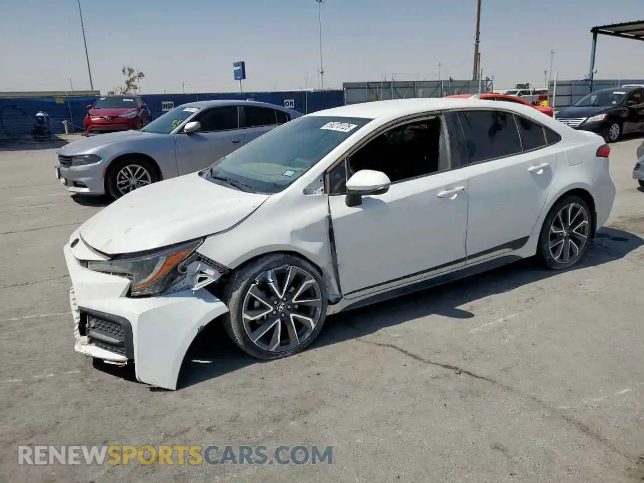 1 Photograph of a damaged car 5YFS4MCE3NP106211 TOYOTA COROLLA 2022