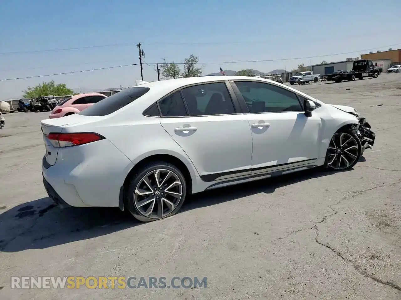 3 Photograph of a damaged car 5YFS4MCE3NP106211 TOYOTA COROLLA 2022