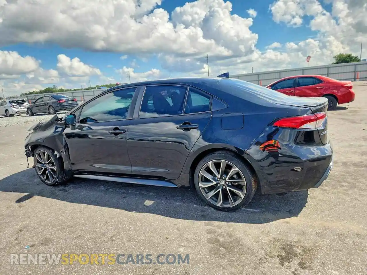 2 Photograph of a damaged car 5YFS4MCE3NP110100 TOYOTA COROLLA 2022