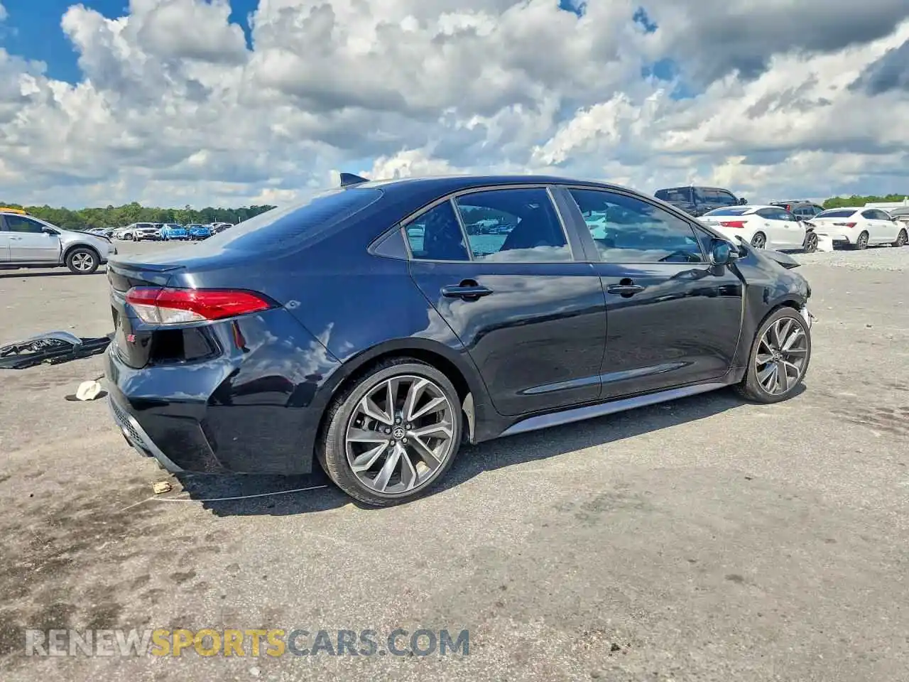 3 Photograph of a damaged car 5YFS4MCE3NP110100 TOYOTA COROLLA 2022
