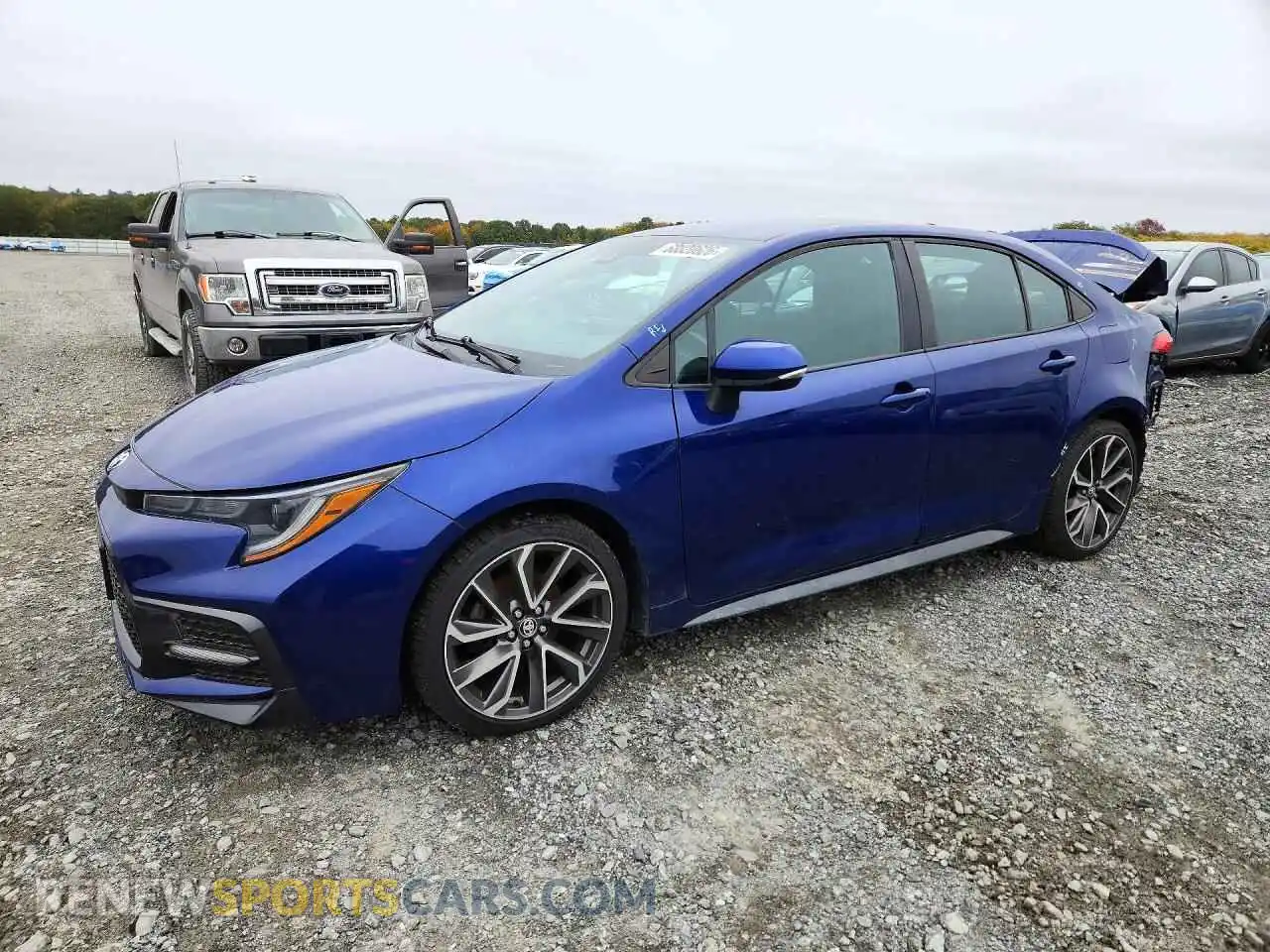 1 Photograph of a damaged car 5YFS4MCE3NP115068 TOYOTA COROLLA 2022