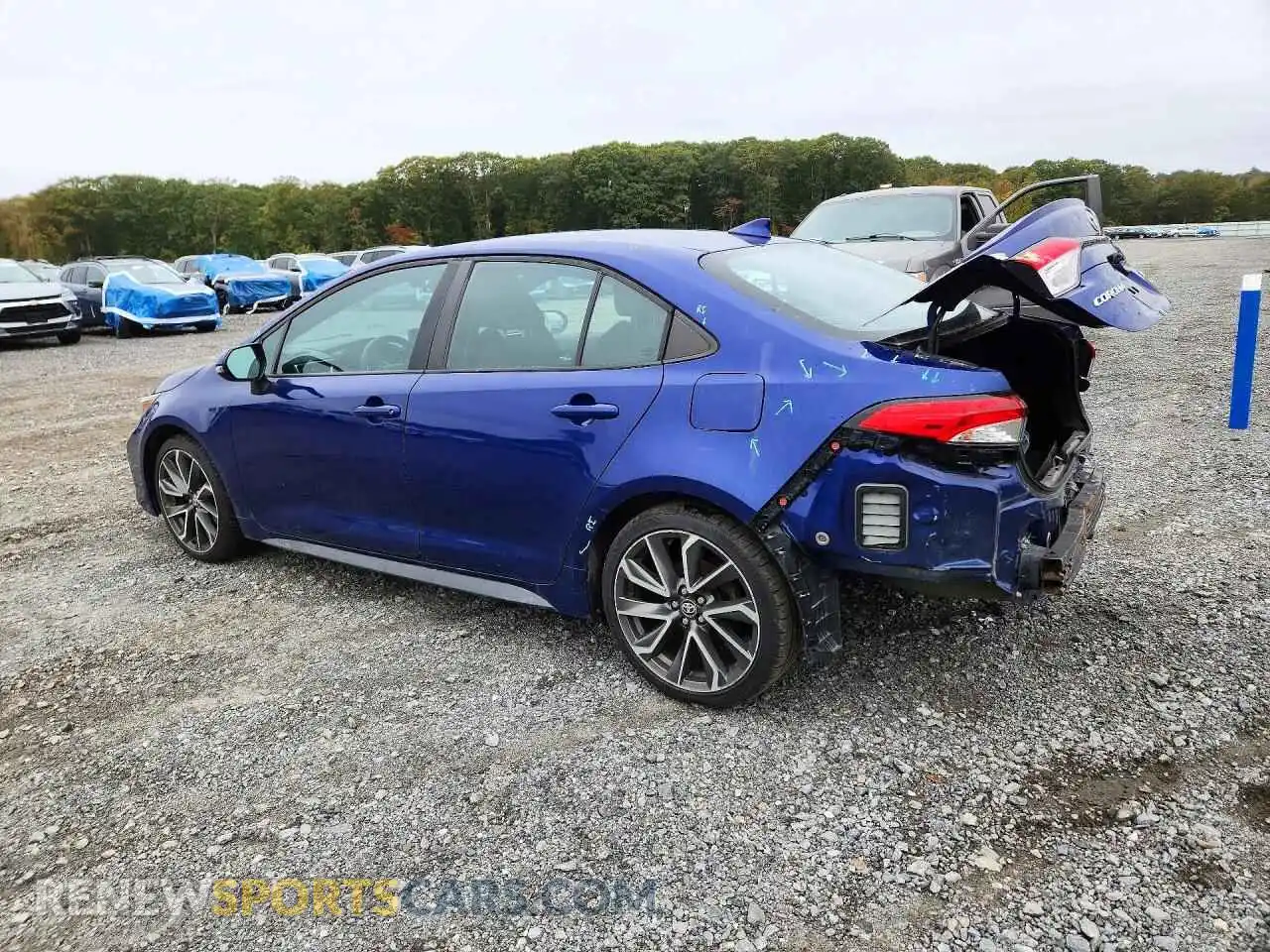 2 Photograph of a damaged car 5YFS4MCE3NP115068 TOYOTA COROLLA 2022