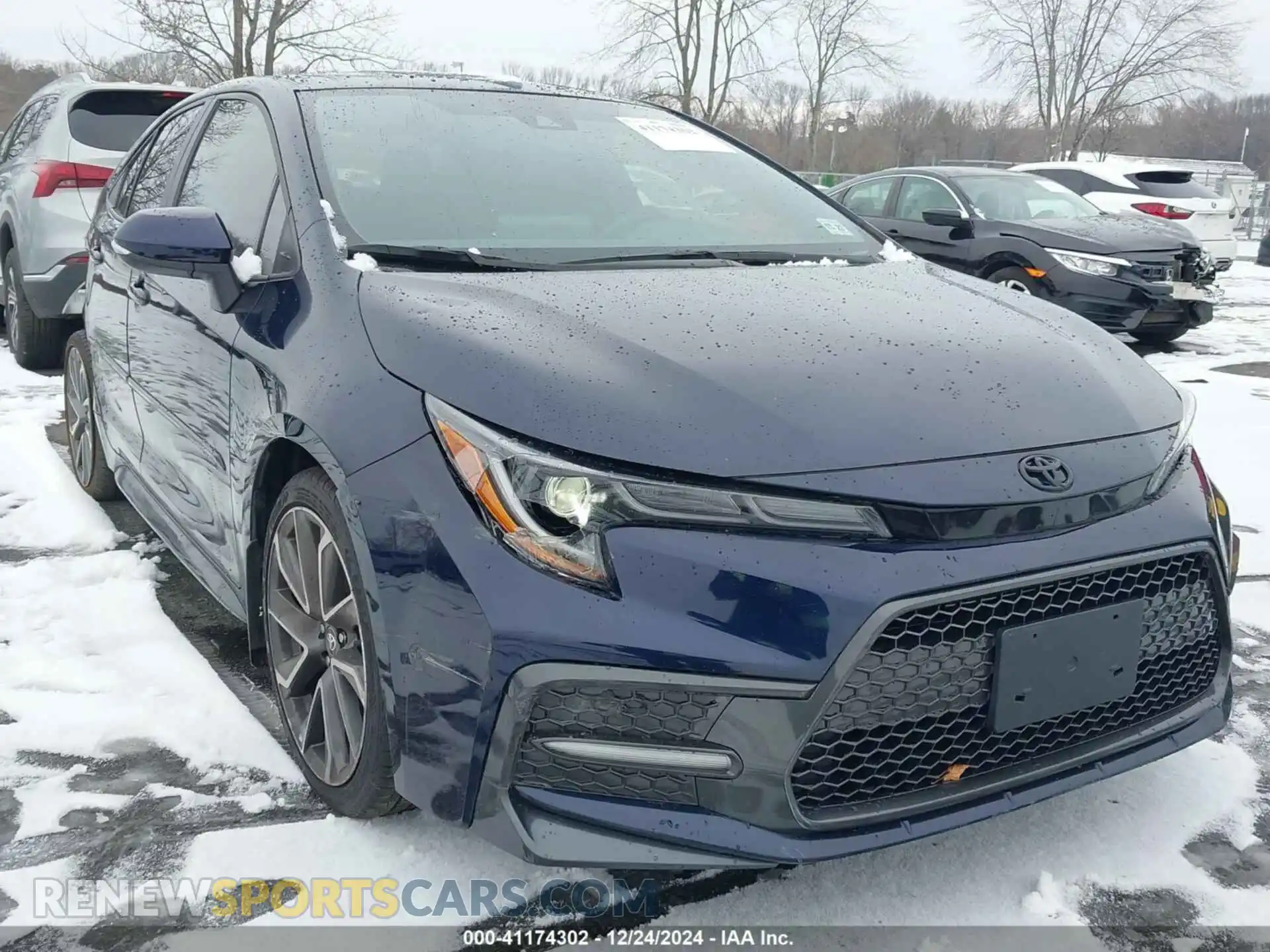 1 Photograph of a damaged car 5YFS4MCE3NP115085 TOYOTA COROLLA 2022