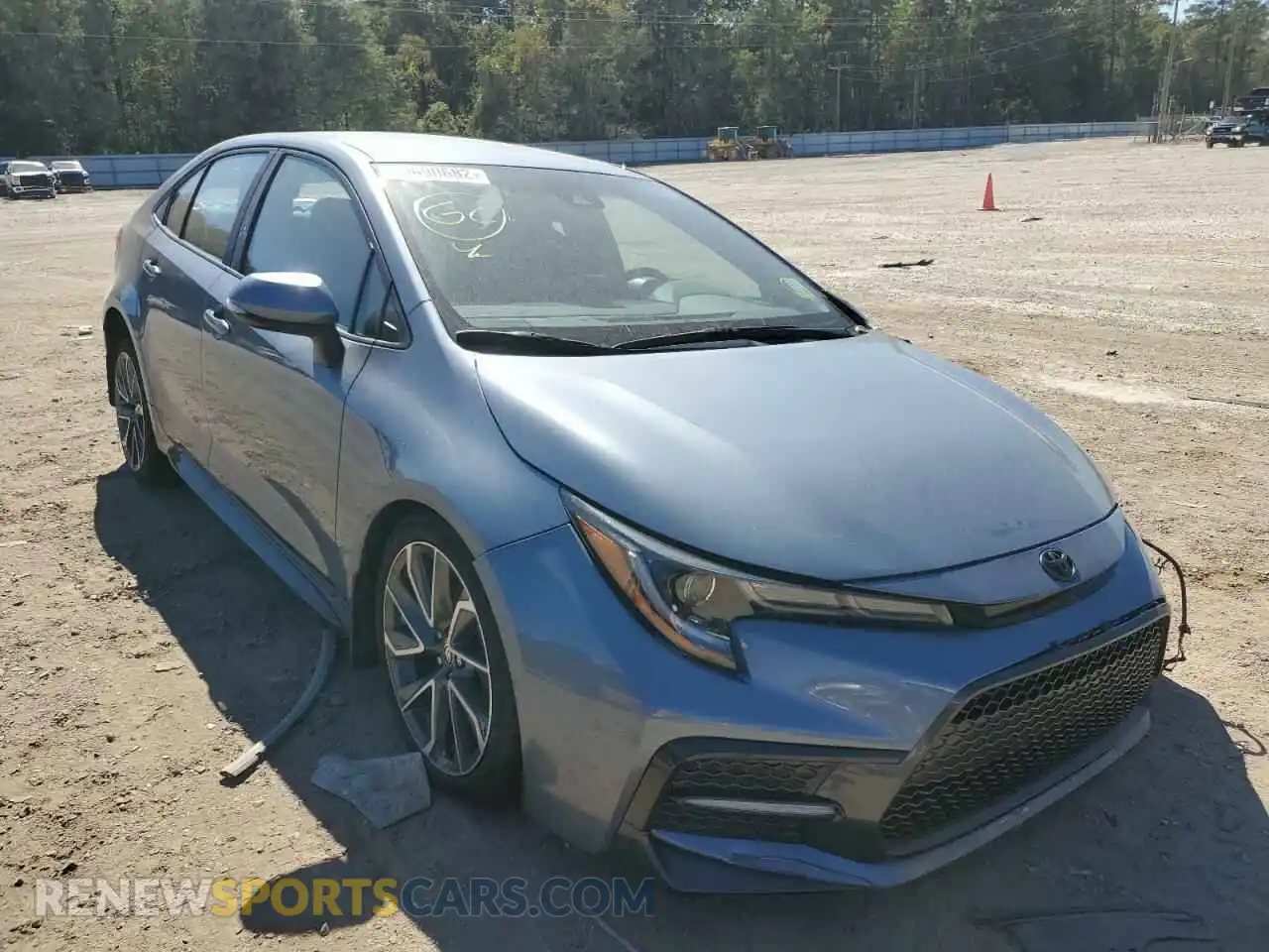 1 Photograph of a damaged car 5YFS4MCE3NP118875 TOYOTA COROLLA 2022