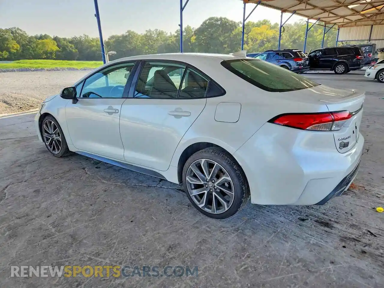 2 Photograph of a damaged car 5YFS4MCE3NP131514 TOYOTA COROLLA 2022