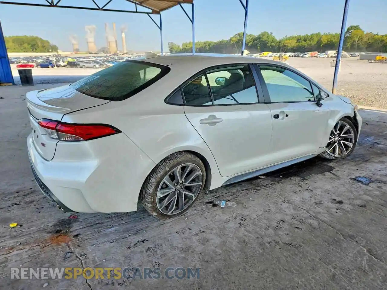 3 Photograph of a damaged car 5YFS4MCE3NP131514 TOYOTA COROLLA 2022