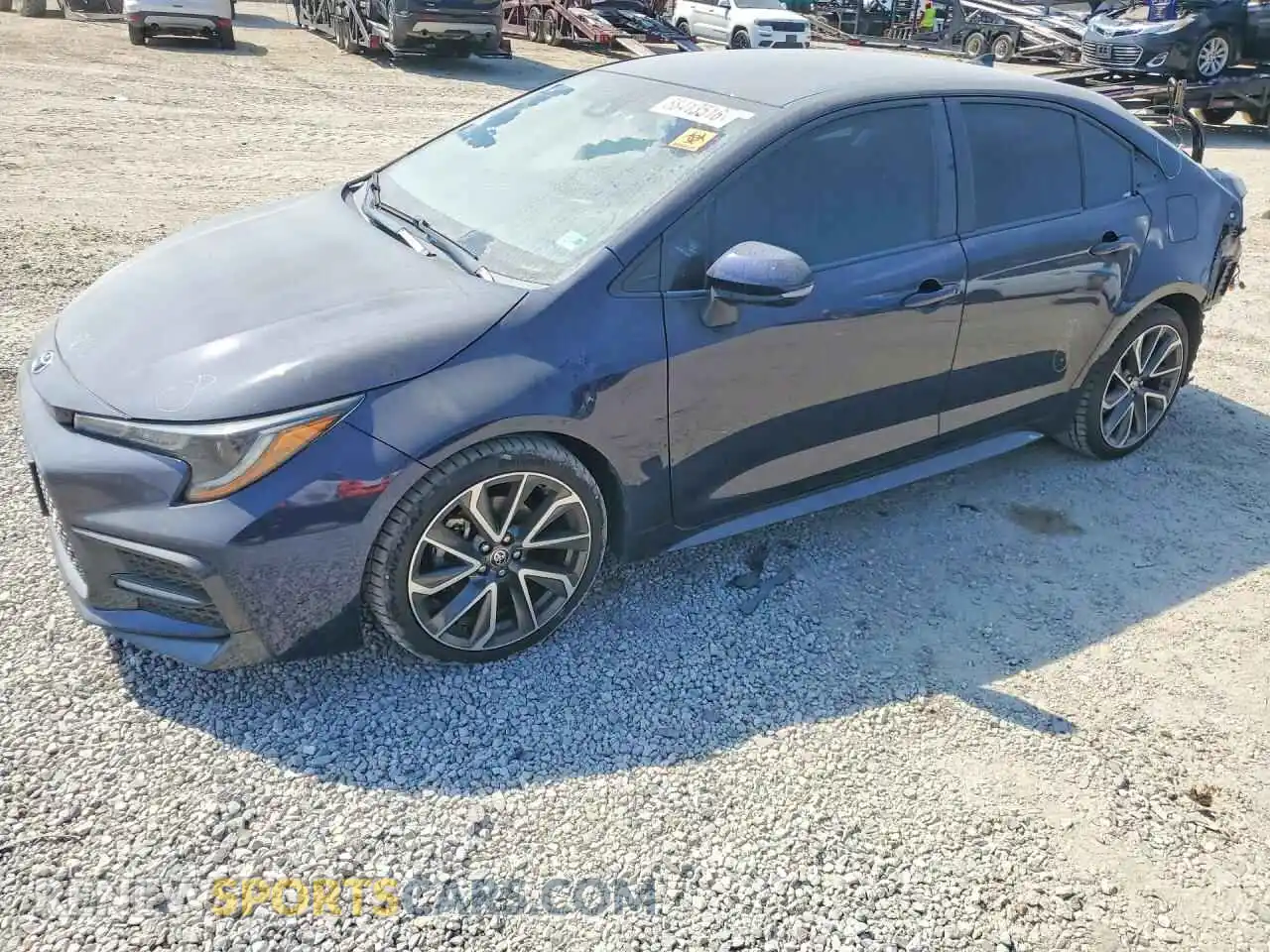 1 Photograph of a damaged car 5YFS4MCE3NP133232 TOYOTA COROLLA 2022