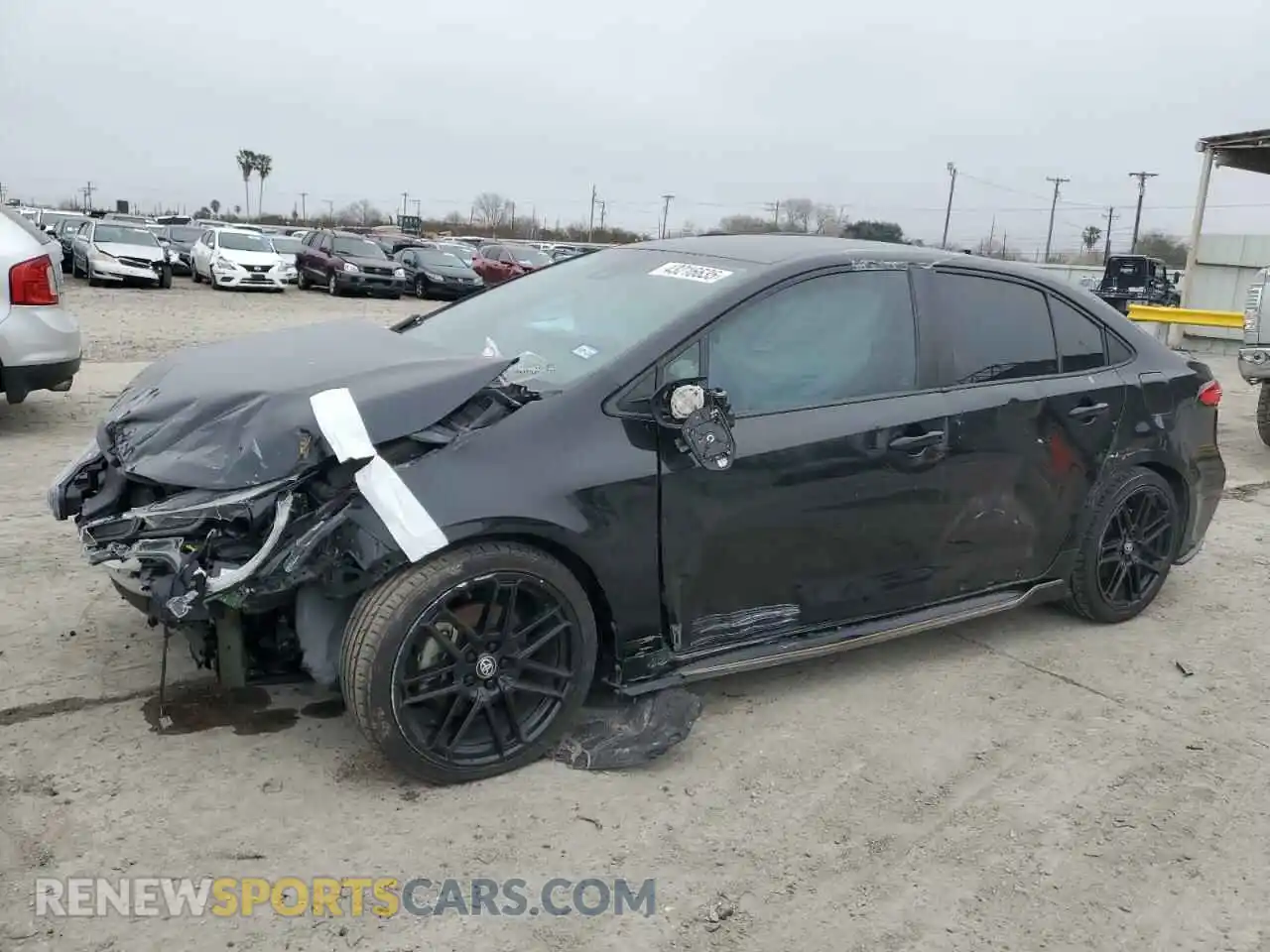 1 Photograph of a damaged car 5YFS4MCE4NP099141 TOYOTA COROLLA 2022