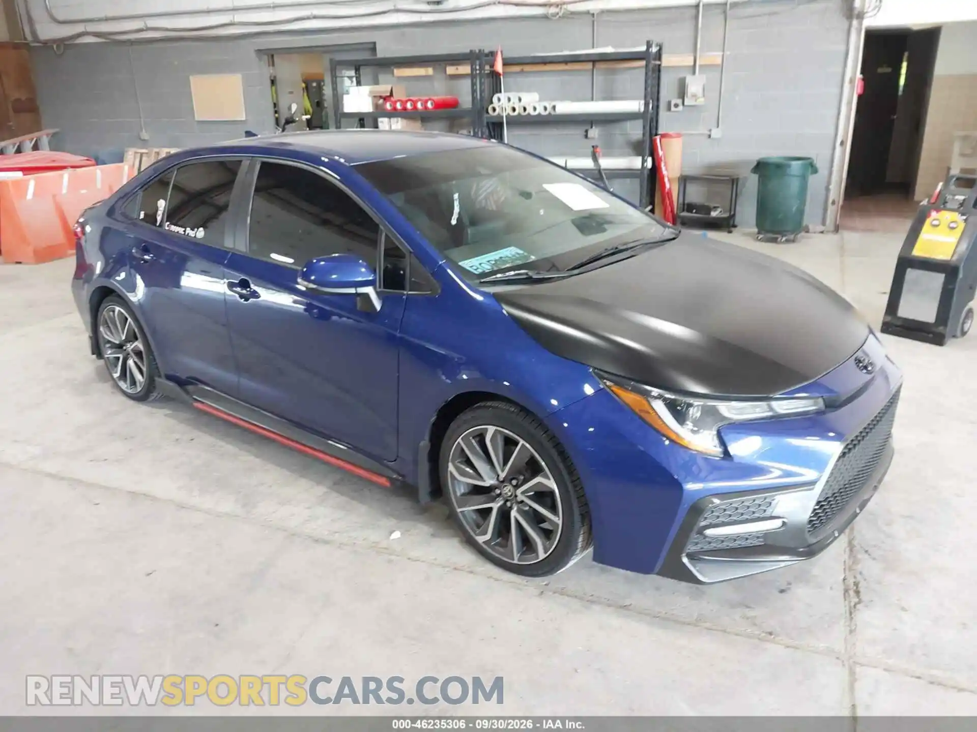 1 Photograph of a damaged car 5YFS4MCE4NP100658 TOYOTA COROLLA 2022