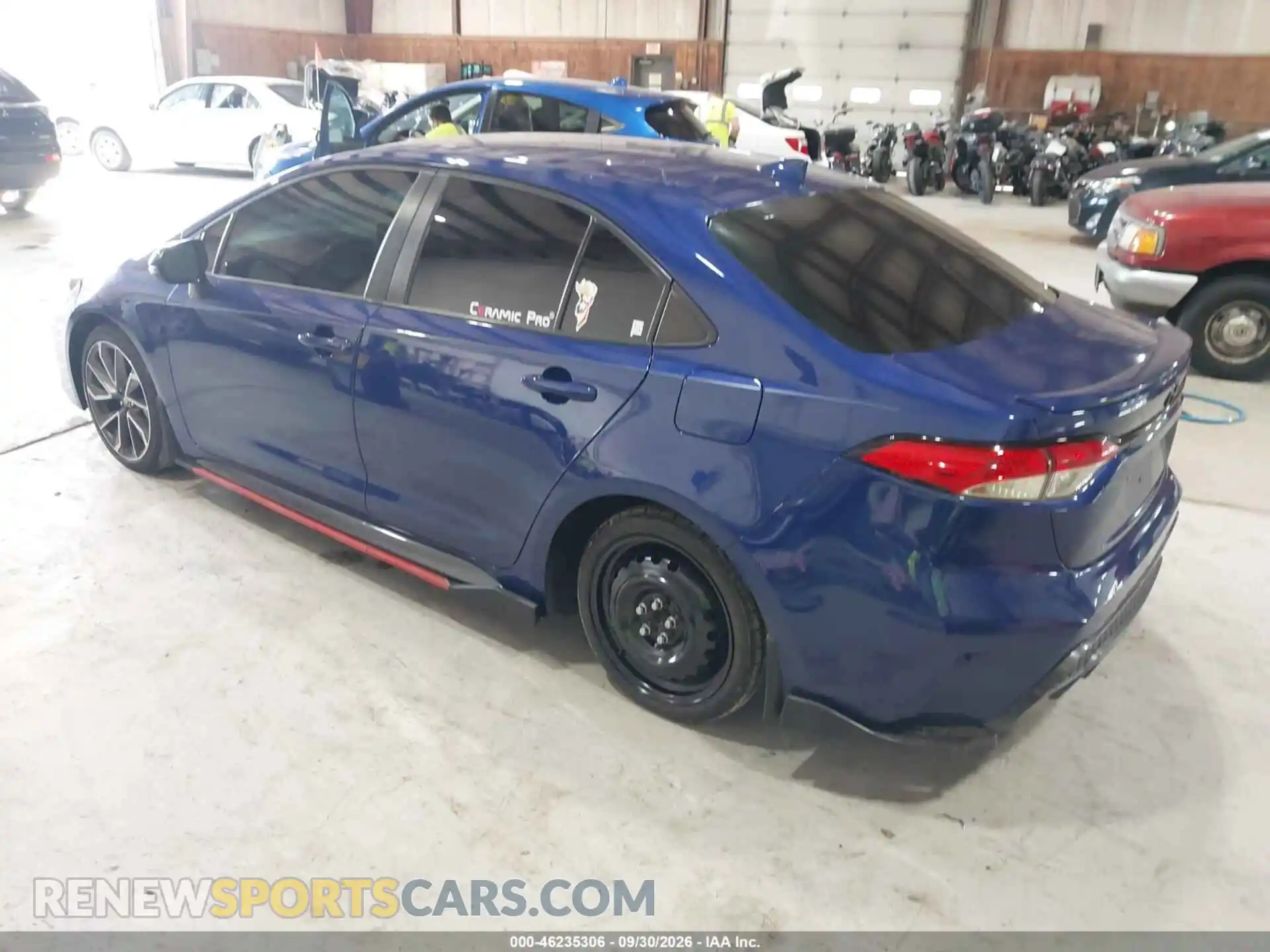 3 Photograph of a damaged car 5YFS4MCE4NP100658 TOYOTA COROLLA 2022