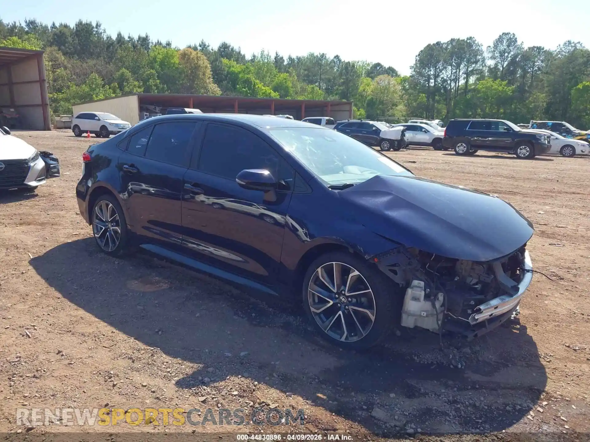 1 Photograph of a damaged car 5YFS4MCE4NP101096 TOYOTA COROLLA 2022