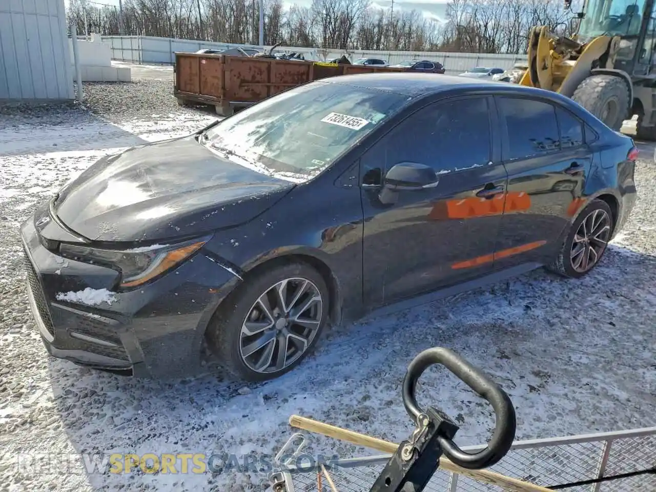 1 Photograph of a damaged car 5YFS4MCE4NP102684 TOYOTA COROLLA 2022