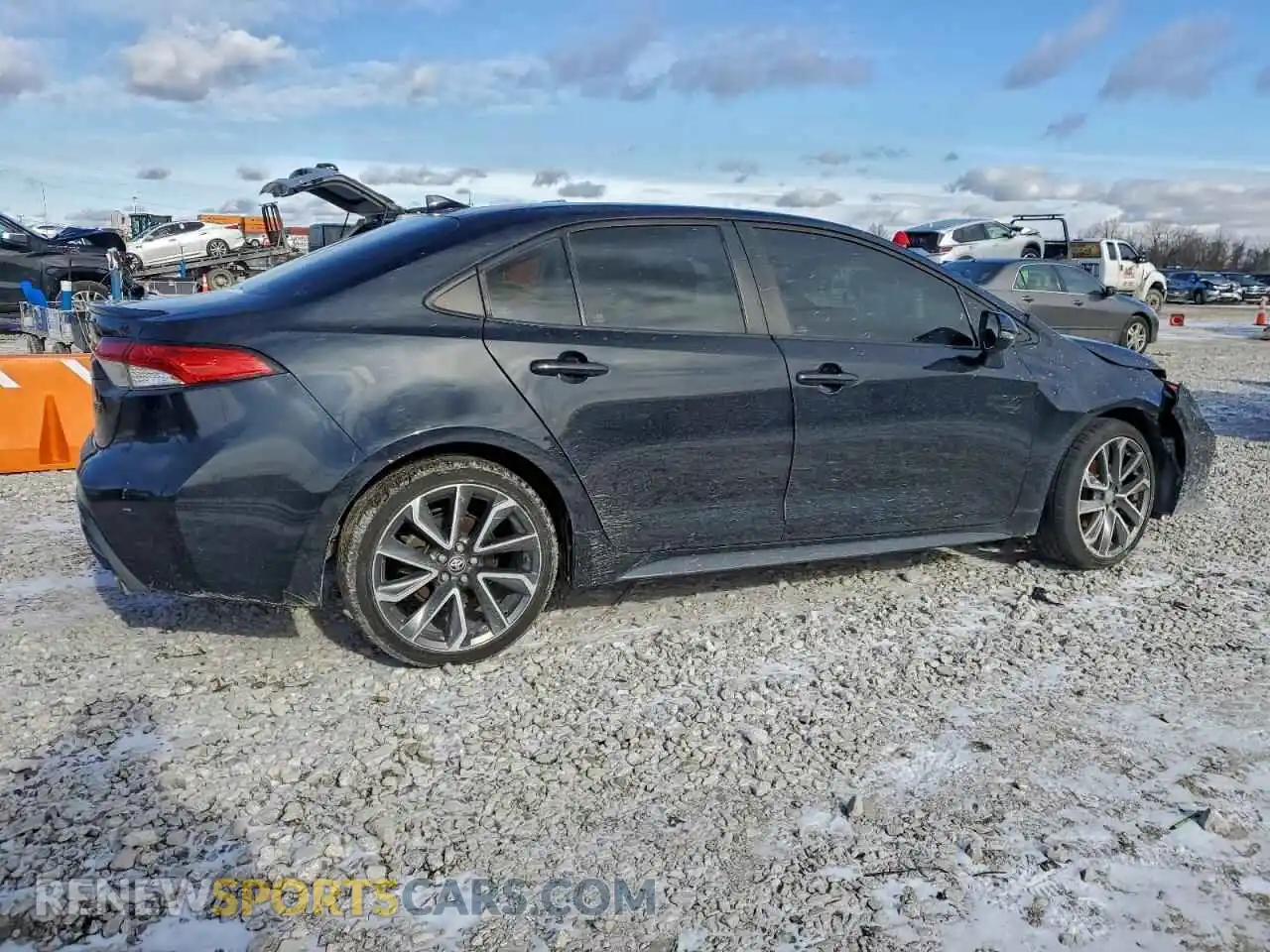 3 Photograph of a damaged car 5YFS4MCE4NP102684 TOYOTA COROLLA 2022