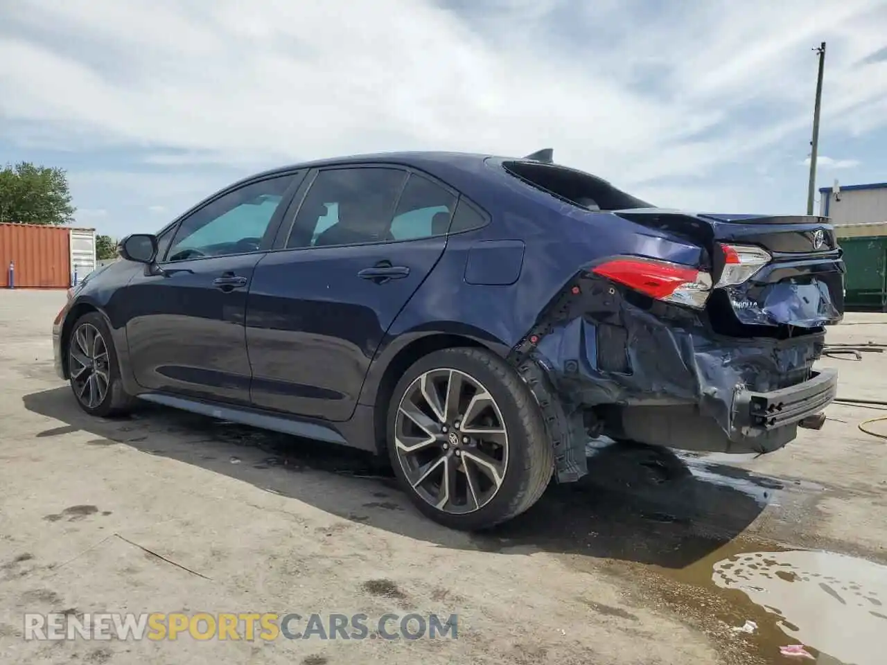 2 Photograph of a damaged car 5YFS4MCE4NP104077 TOYOTA COROLLA 2022