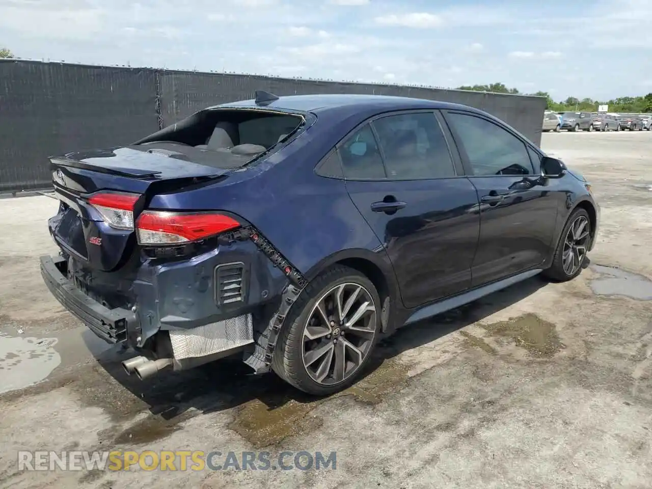 3 Photograph of a damaged car 5YFS4MCE4NP104077 TOYOTA COROLLA 2022