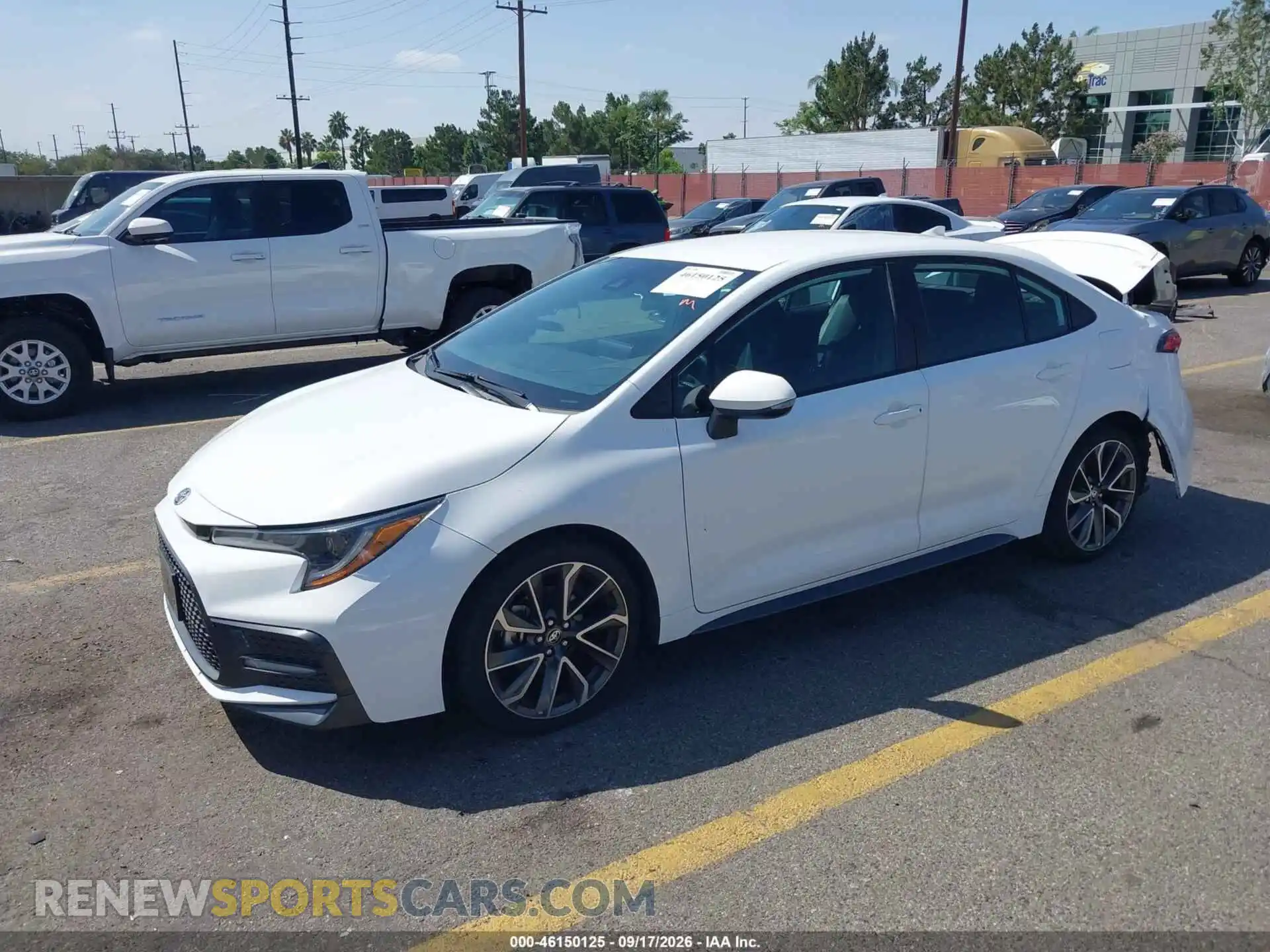 2 Photograph of a damaged car 5YFS4MCE4NP105763 TOYOTA COROLLA 2022