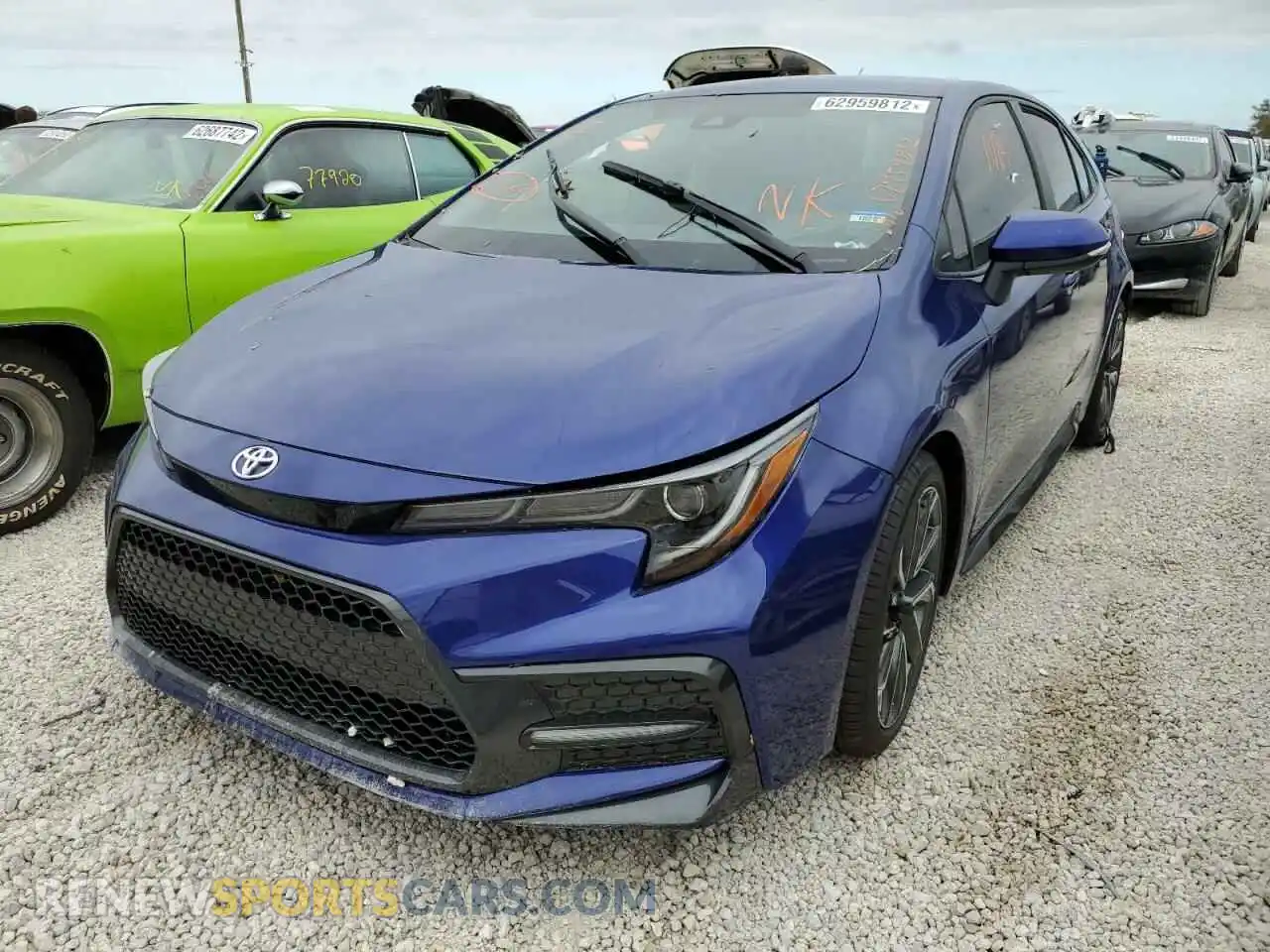 2 Photograph of a damaged car 5YFS4MCE4NP107867 TOYOTA COROLLA 2022