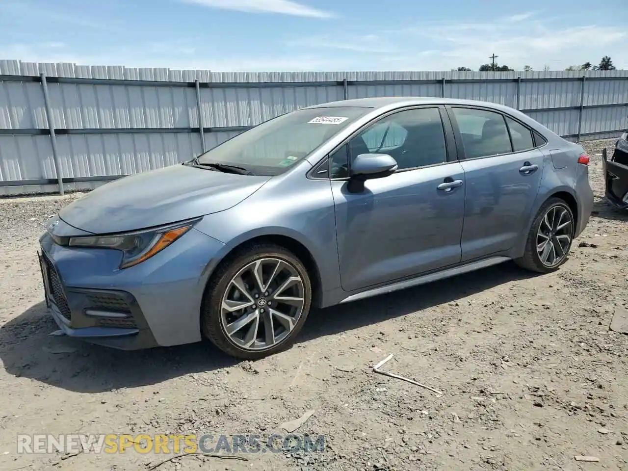 1 Photograph of a damaged car 5YFS4MCE4NP110638 TOYOTA COROLLA 2022