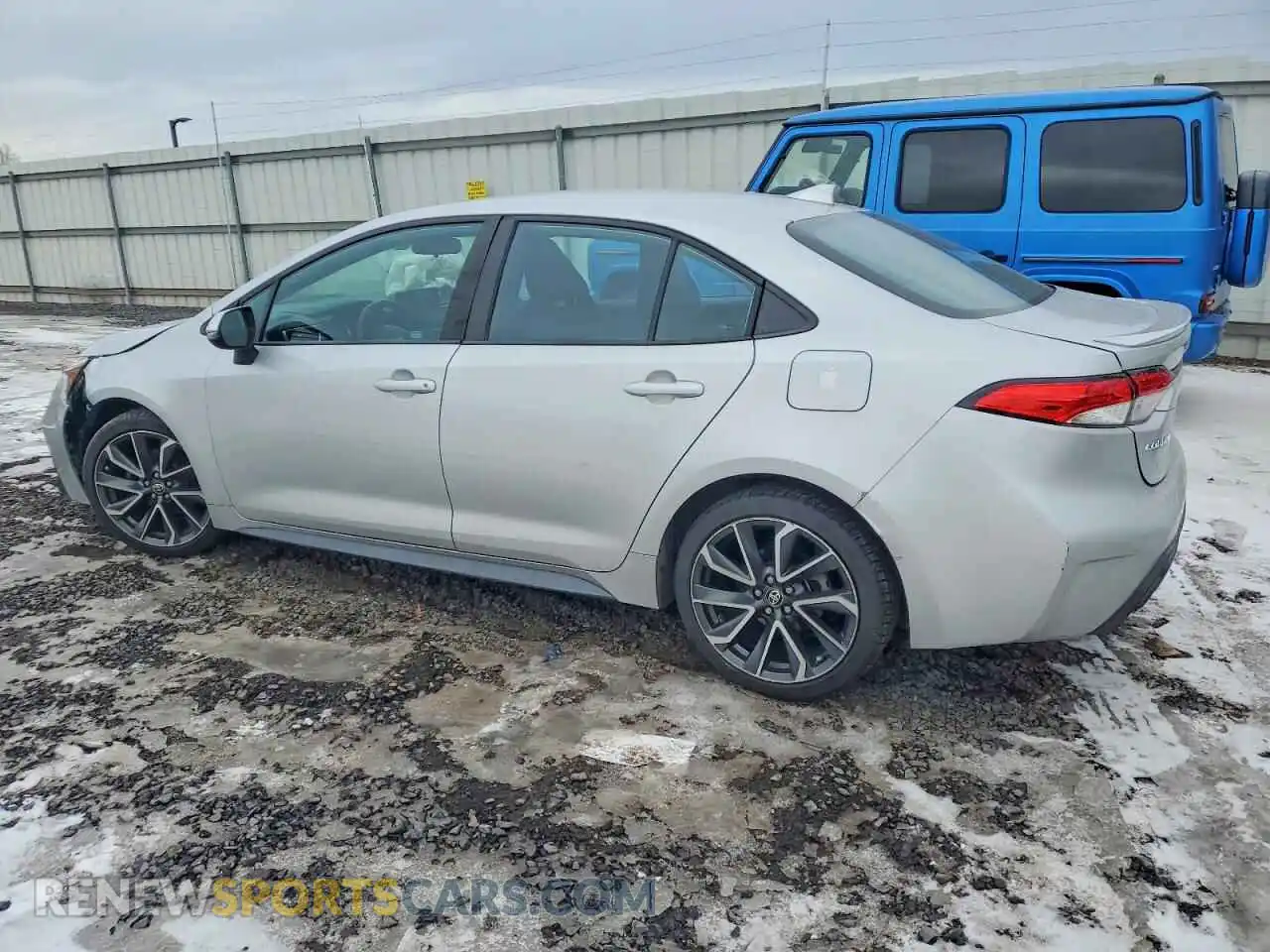 2 Photograph of a damaged car 5YFS4MCE4NP111921 TOYOTA COROLLA 2022