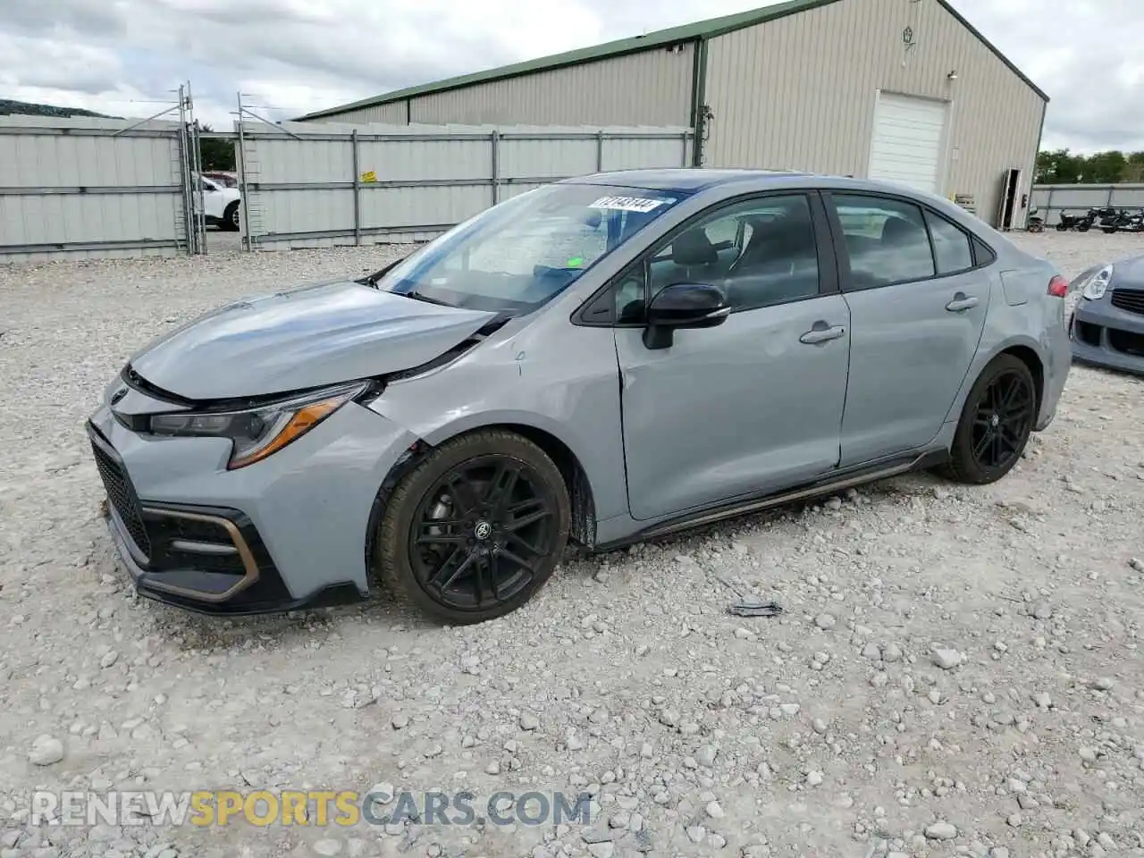 1 Photograph of a damaged car 5YFS4MCE4NP116455 TOYOTA COROLLA 2022