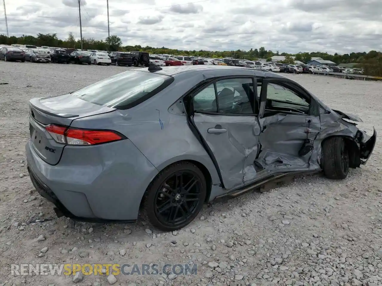 3 Photograph of a damaged car 5YFS4MCE4NP116455 TOYOTA COROLLA 2022