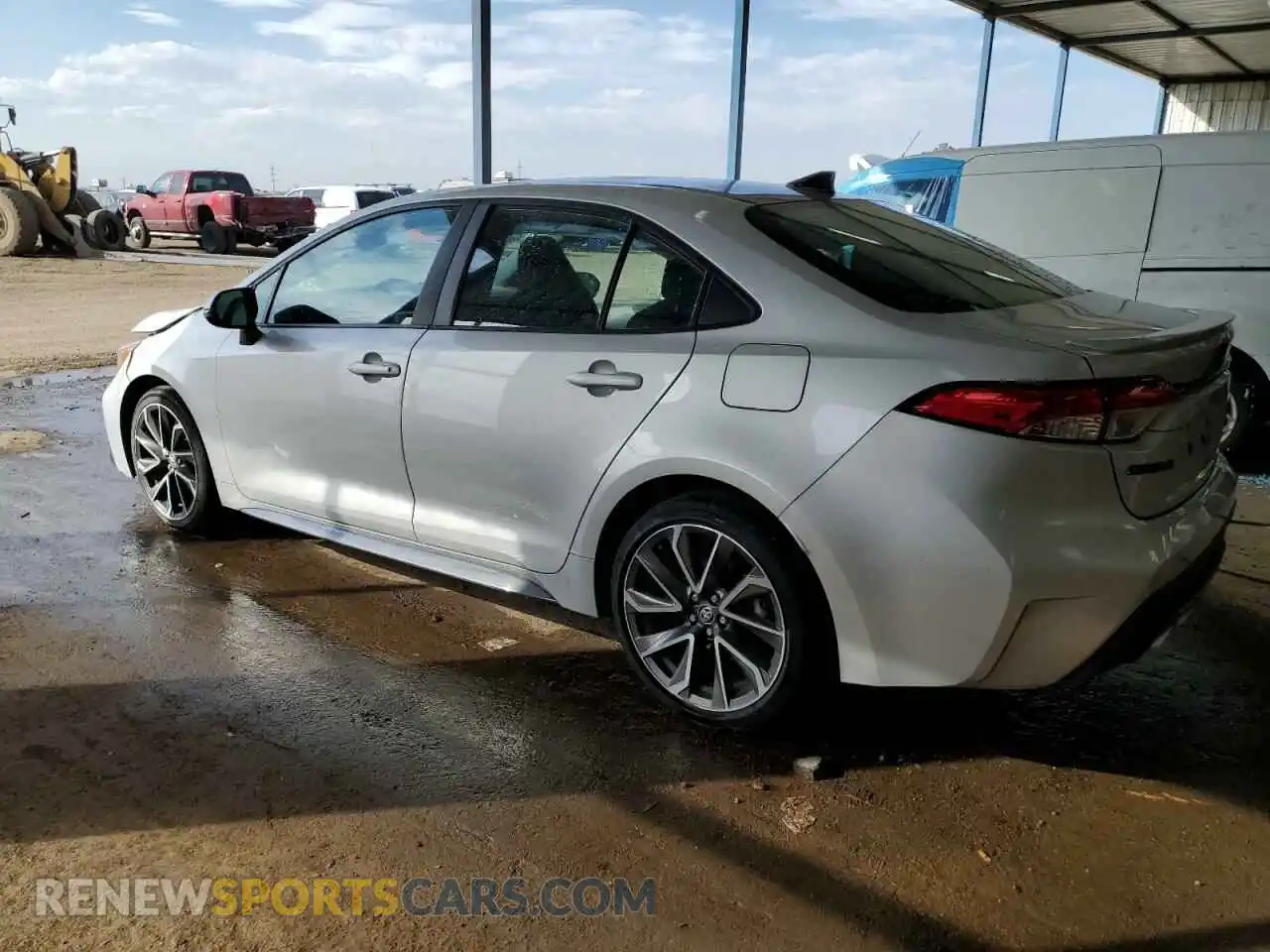 2 Photograph of a damaged car 5YFS4MCE4NP119128 TOYOTA COROLLA 2022