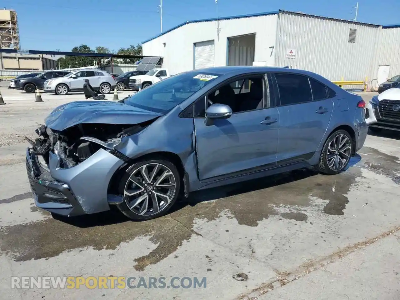 1 Photograph of a damaged car 5YFS4MCE4NP126290 TOYOTA COROLLA 2022
