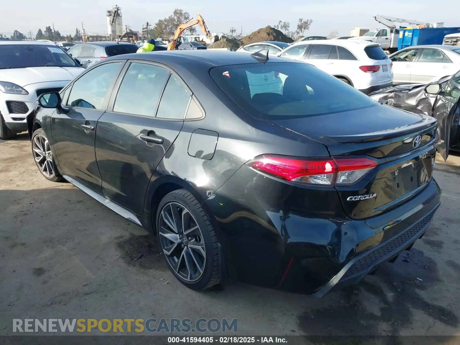 3 Photograph of a damaged car 5YFS4MCE4NP128931 TOYOTA COROLLA 2022