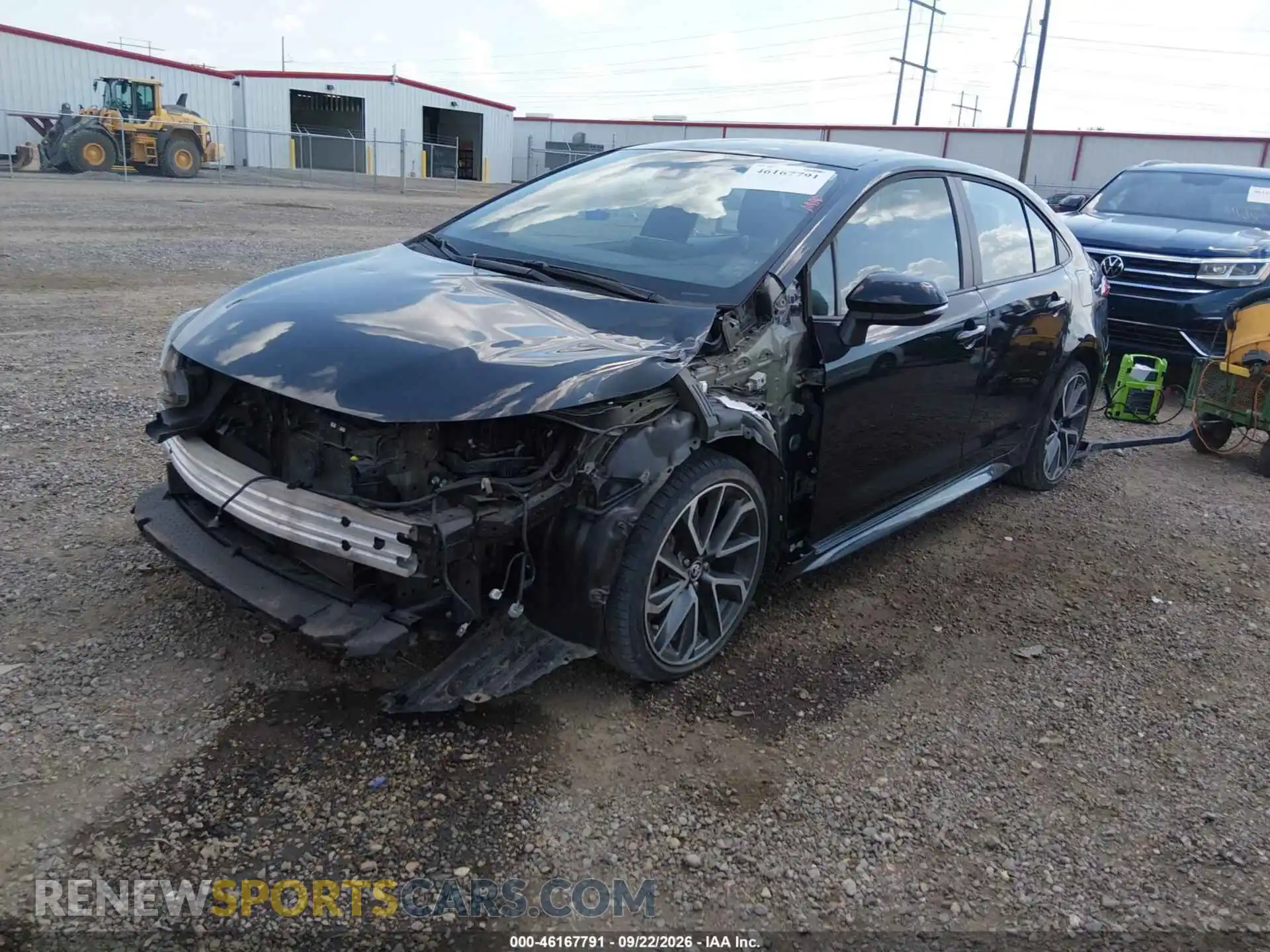 2 Photograph of a damaged car 5YFS4MCE4NP131358 TOYOTA COROLLA 2022