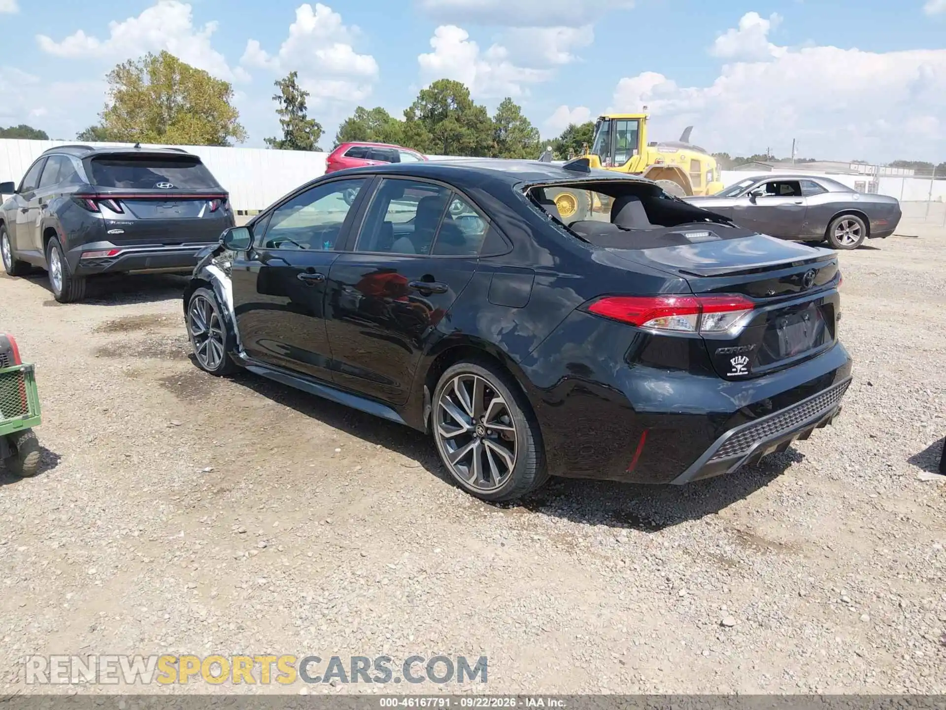 3 Photograph of a damaged car 5YFS4MCE4NP131358 TOYOTA COROLLA 2022