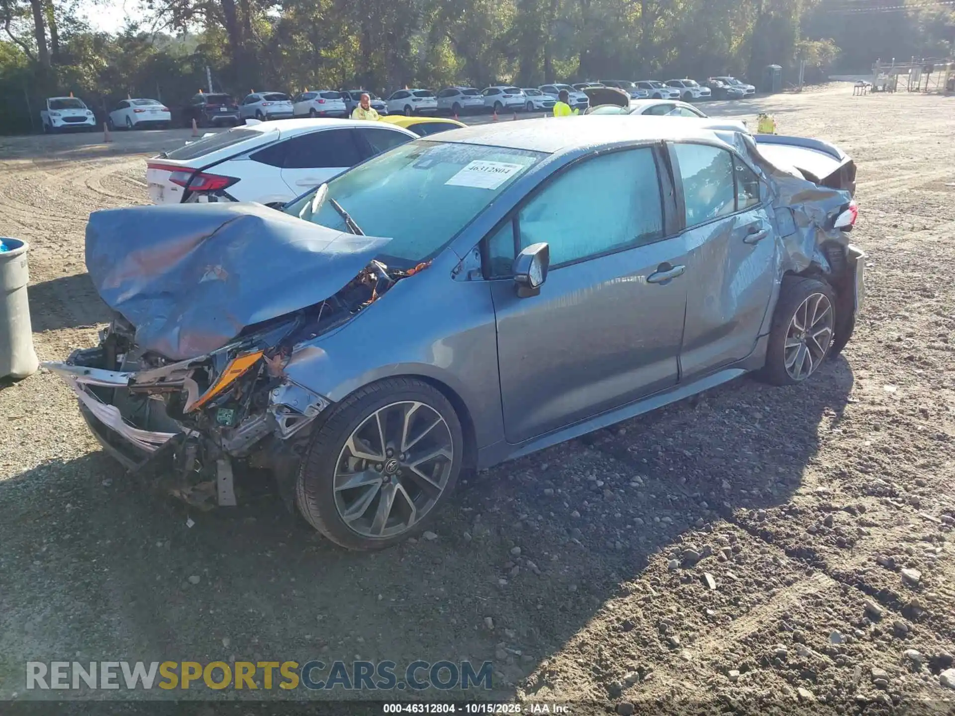 2 Photograph of a damaged car 5YFS4MCE4NP131800 TOYOTA COROLLA 2022