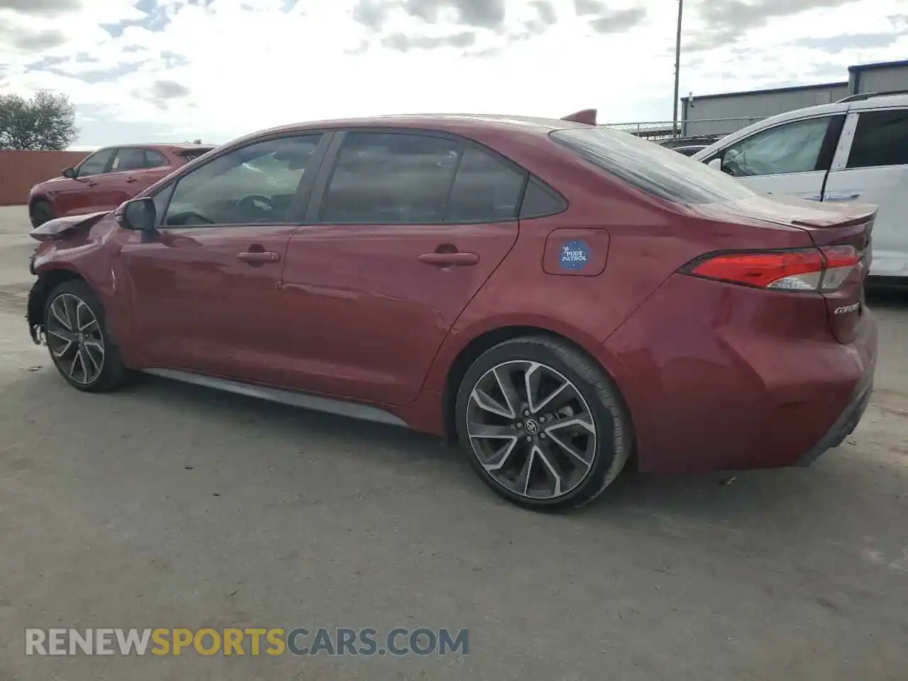 2 Photograph of a damaged car 5YFS4MCE4NP133997 TOYOTA COROLLA 2022