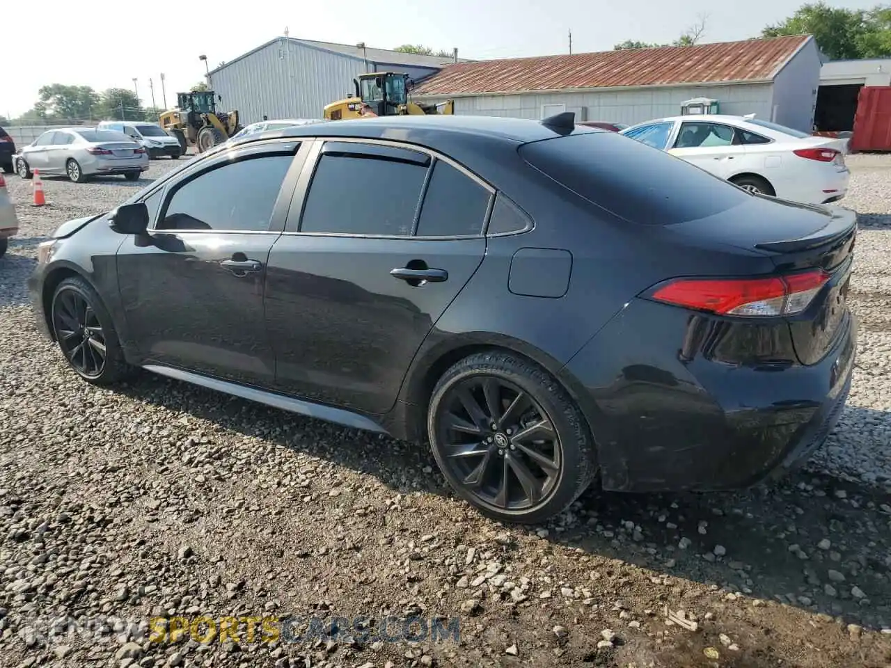 2 Photograph of a damaged car 5YFS4MCE5NP114827 TOYOTA COROLLA 2022