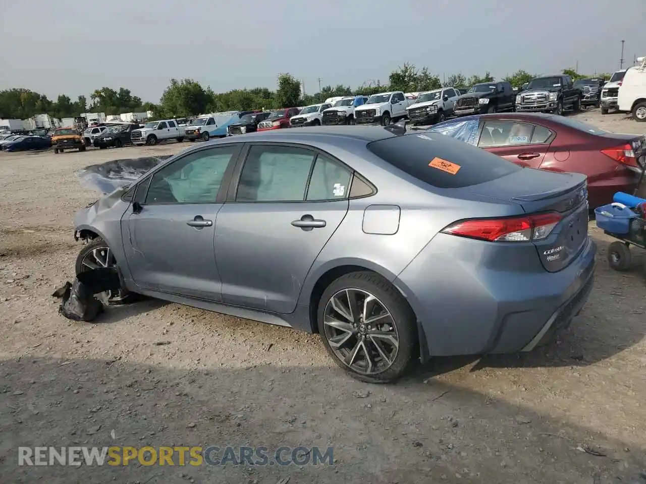 2 Photograph of a damaged car 5YFS4MCE5NP116027 TOYOTA COROLLA 2022