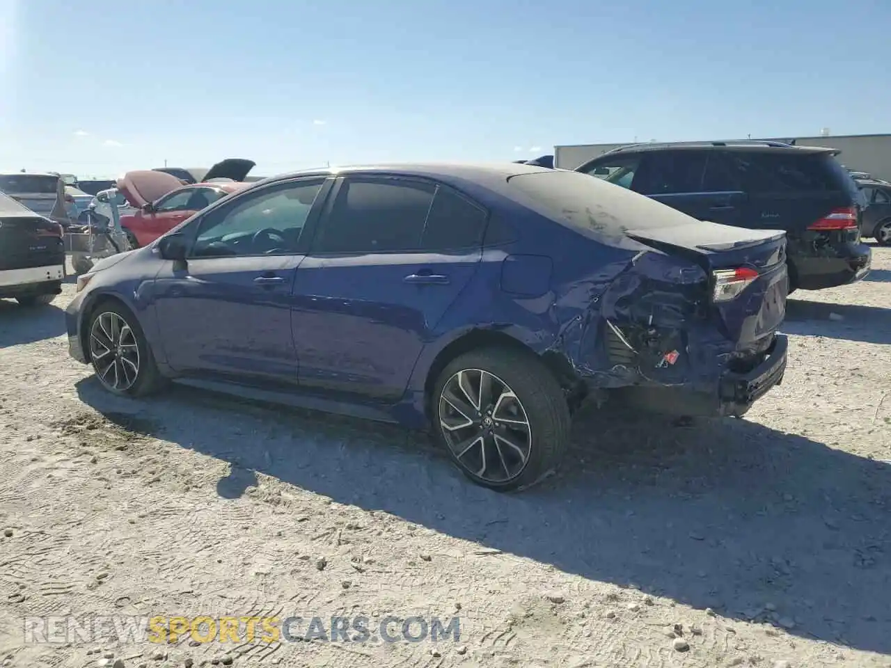 2 Photograph of a damaged car 5YFS4MCE5NP118490 TOYOTA COROLLA 2022