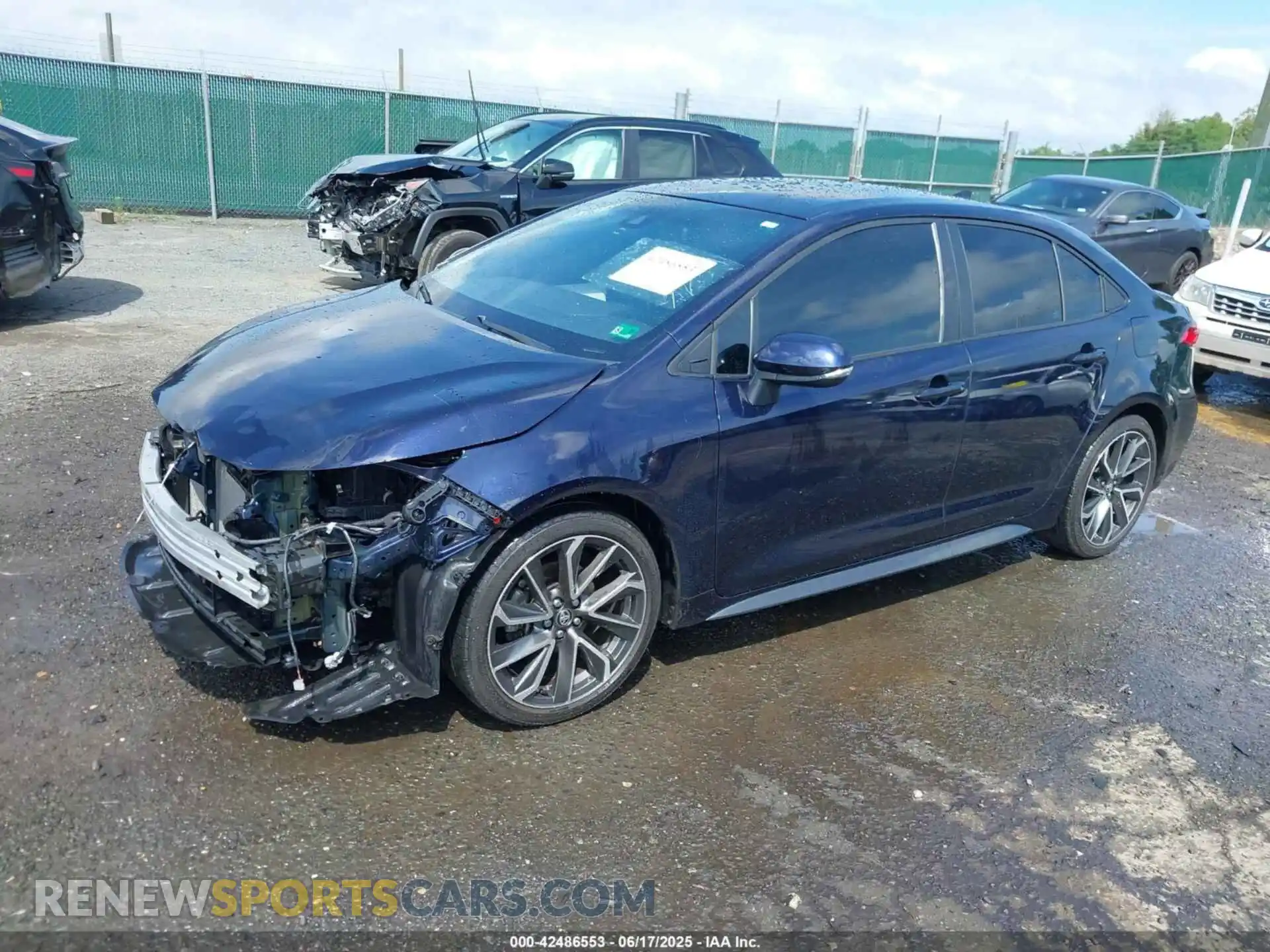 2 Фотография поврежденного автомобиля 5YFS4MCE5NP121017 TOYOTA COROLLA 2022